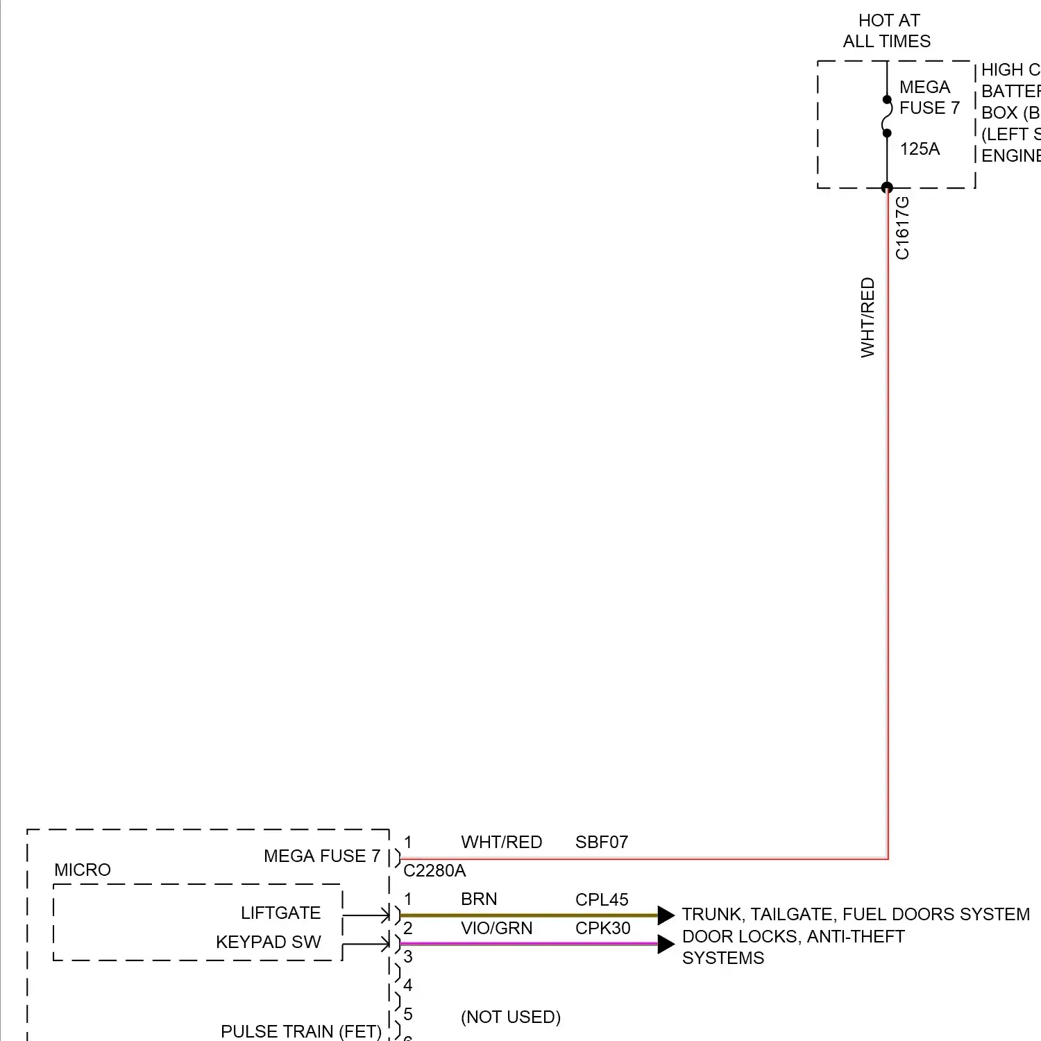 demo - Body control modules circuit (1 of 3) Body control modules circuit (1 of 3)