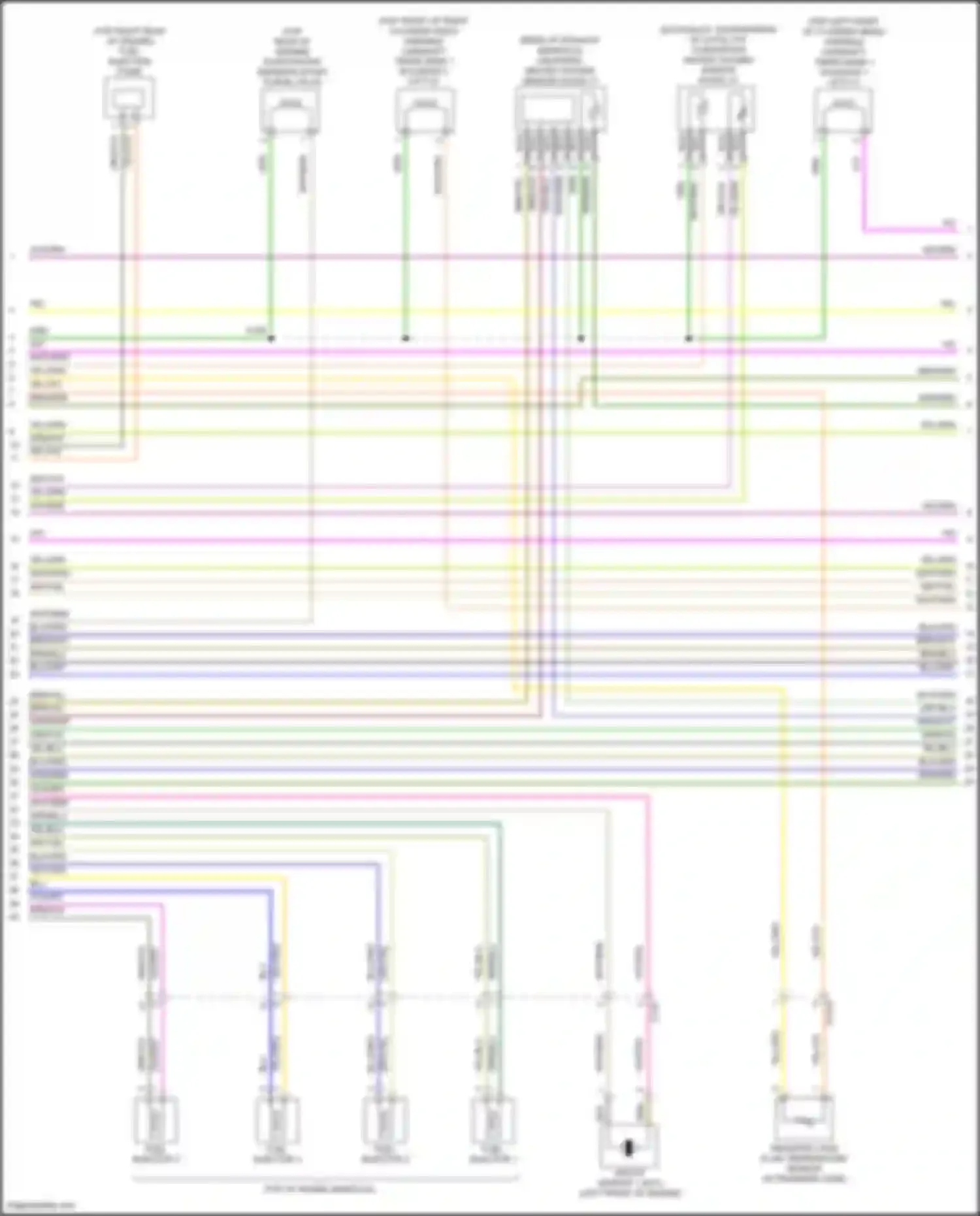 MKC Lincoln I facelift (2018-2019): Wiring diagram engine performance 2.3l turbo (5 of 6)
