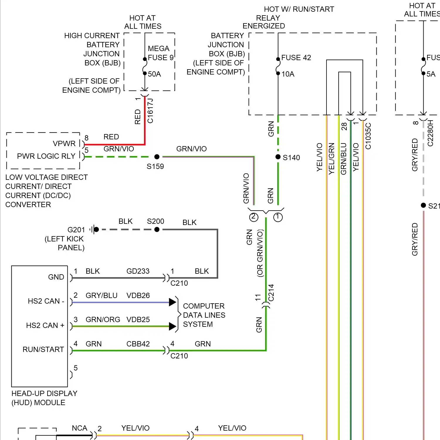 demo - Instrument cluster circuit (1 of 2) Instrument cluster circuit (1 of 2)
