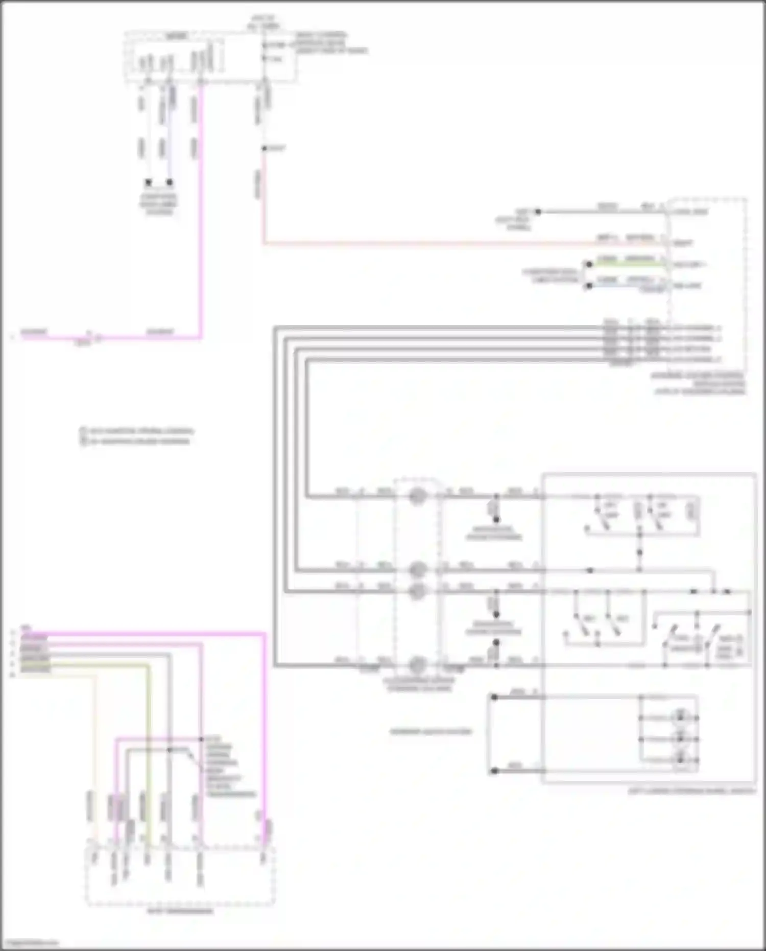 Wiring diagram a/d channel 2 for Lincoln MKC I facelift (2018-2019) (1 of 6)