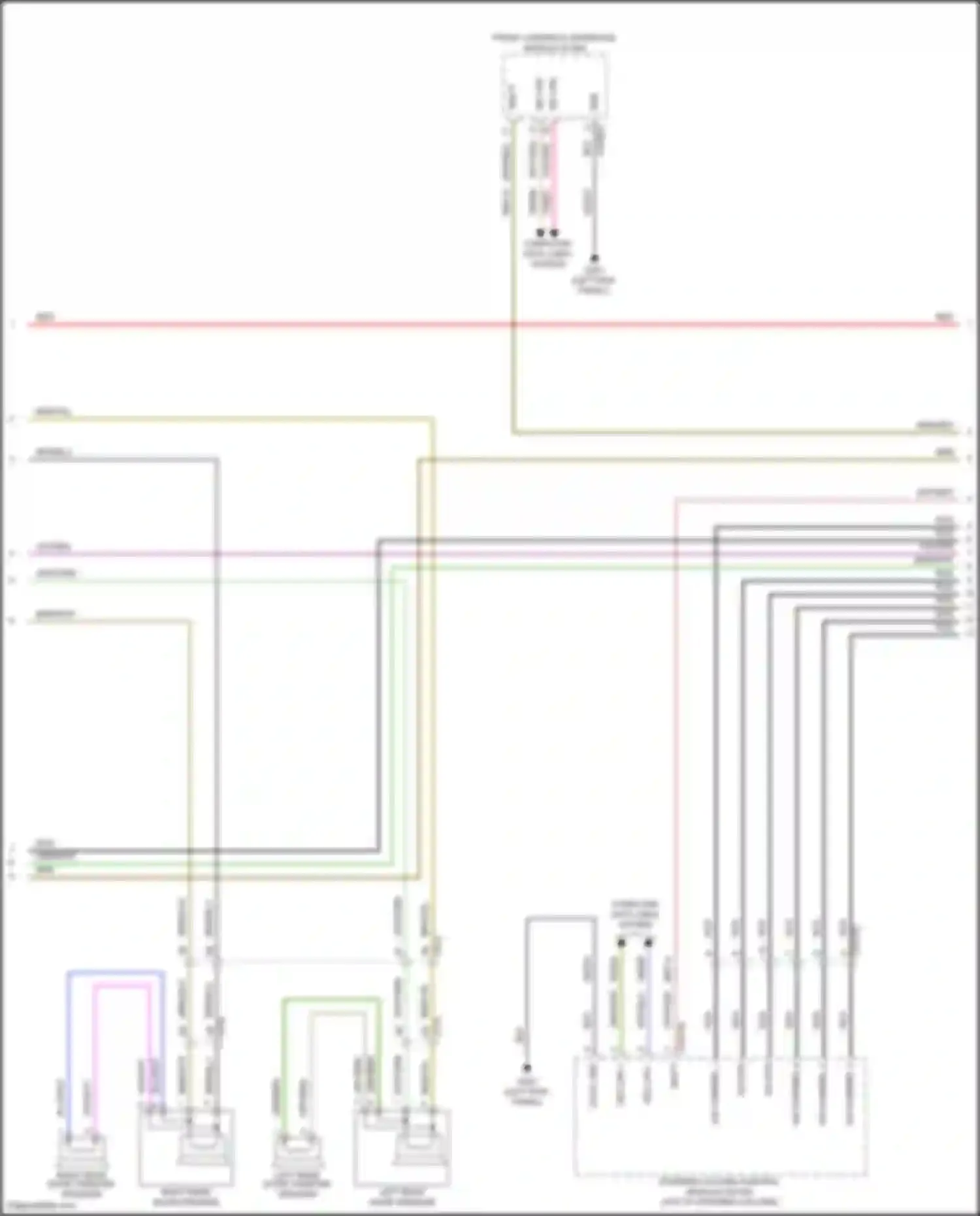 Wiring diagram a/d channel 3 for Lincoln MKC I facelift (2018-2019) (2 of 6)