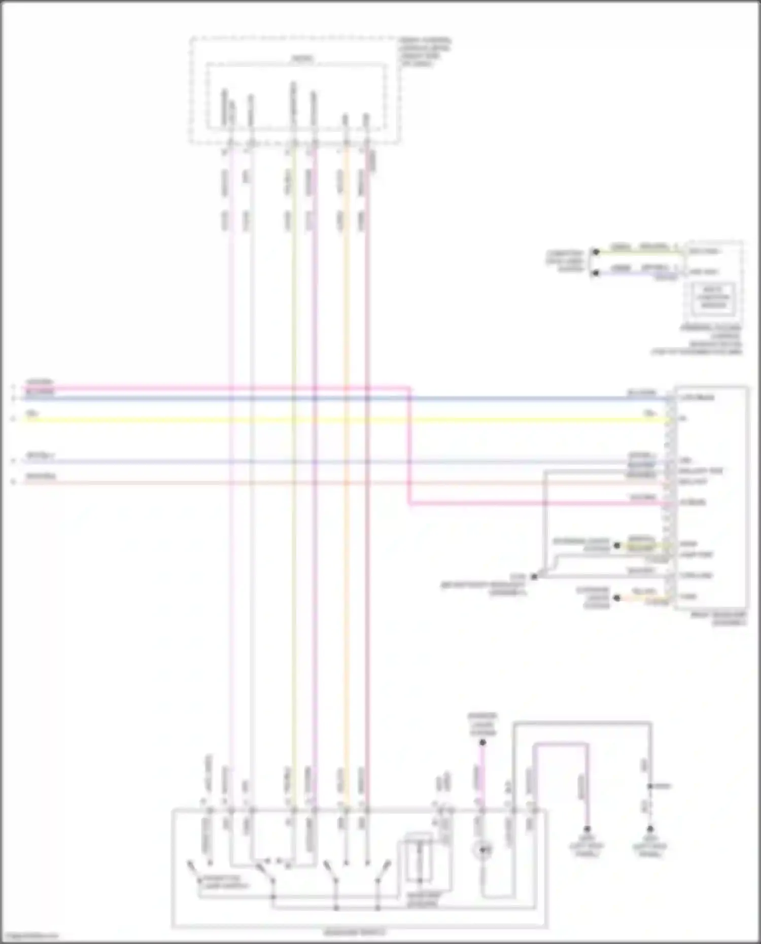 Wiring diagram autolamp on for Lincoln MKC I facelift (2018-2019) (4 of 5)