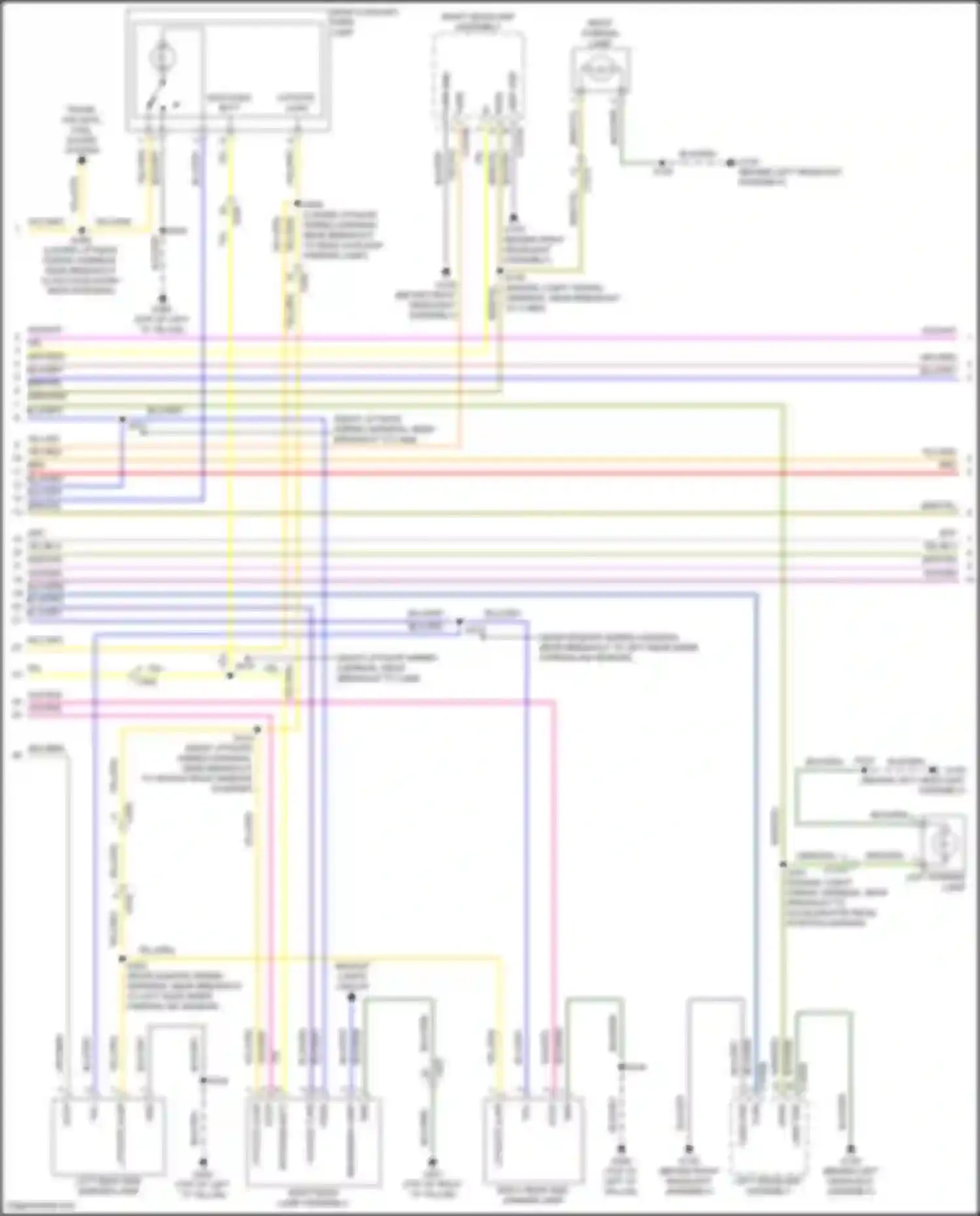 Wiring diagram blk/grn for Lincoln MKC I facelift (2018-2019) (7 of 29)