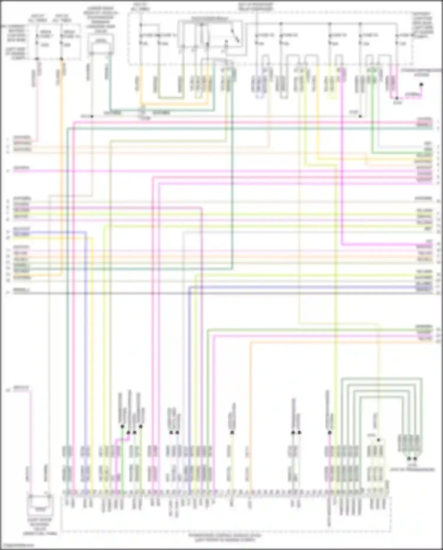 Wiring diagram cdv 1 for Lincoln MKC I facelift (2018-2019) (1 of 1)