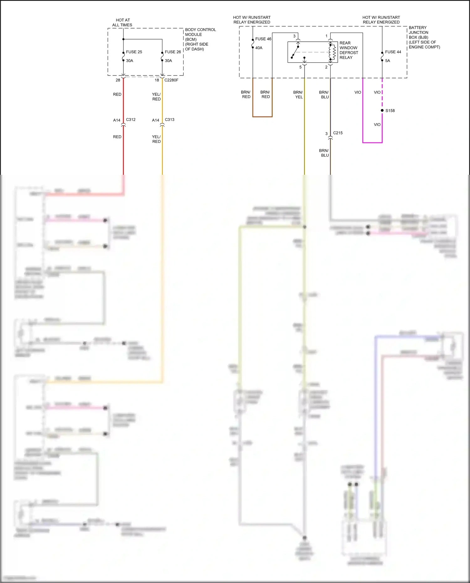 Lincoln MKC I facelift (2018-2019) computer data lines system wiring diagram  (44 of 76)