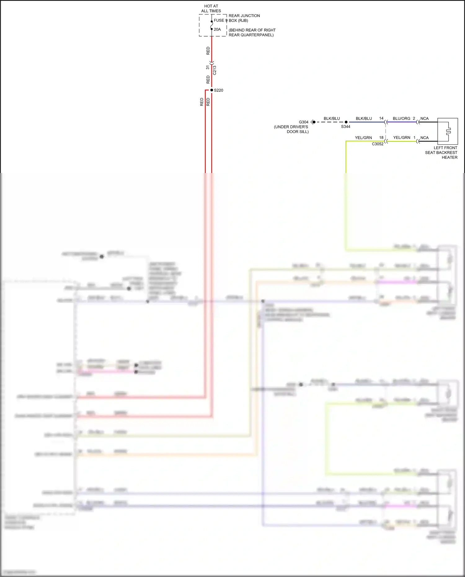 Lincoln MKC I facelift (2018-2019) computer data lines system wiring diagram  (13 of 76)