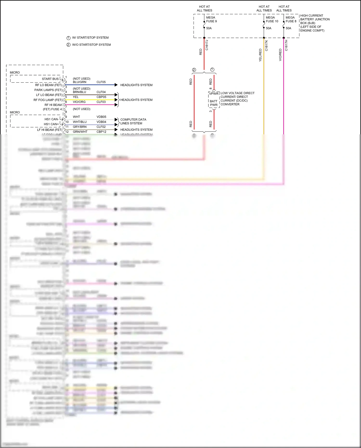 Lincoln MKC I facelift (2018-2019) computer data lines system wiring diagram  (26 of 76)