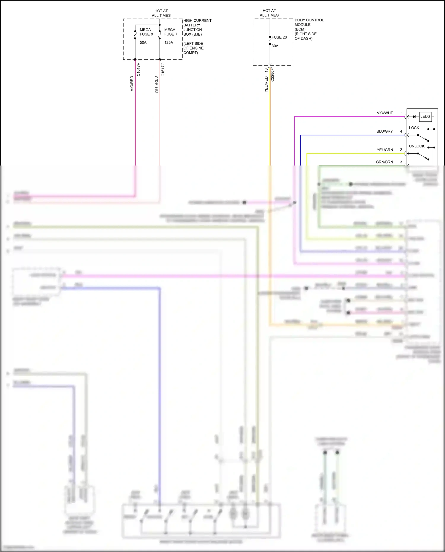 Lincoln MKC I facelift (2018-2019) computer data lines system wiring diagram  (19 of 76)