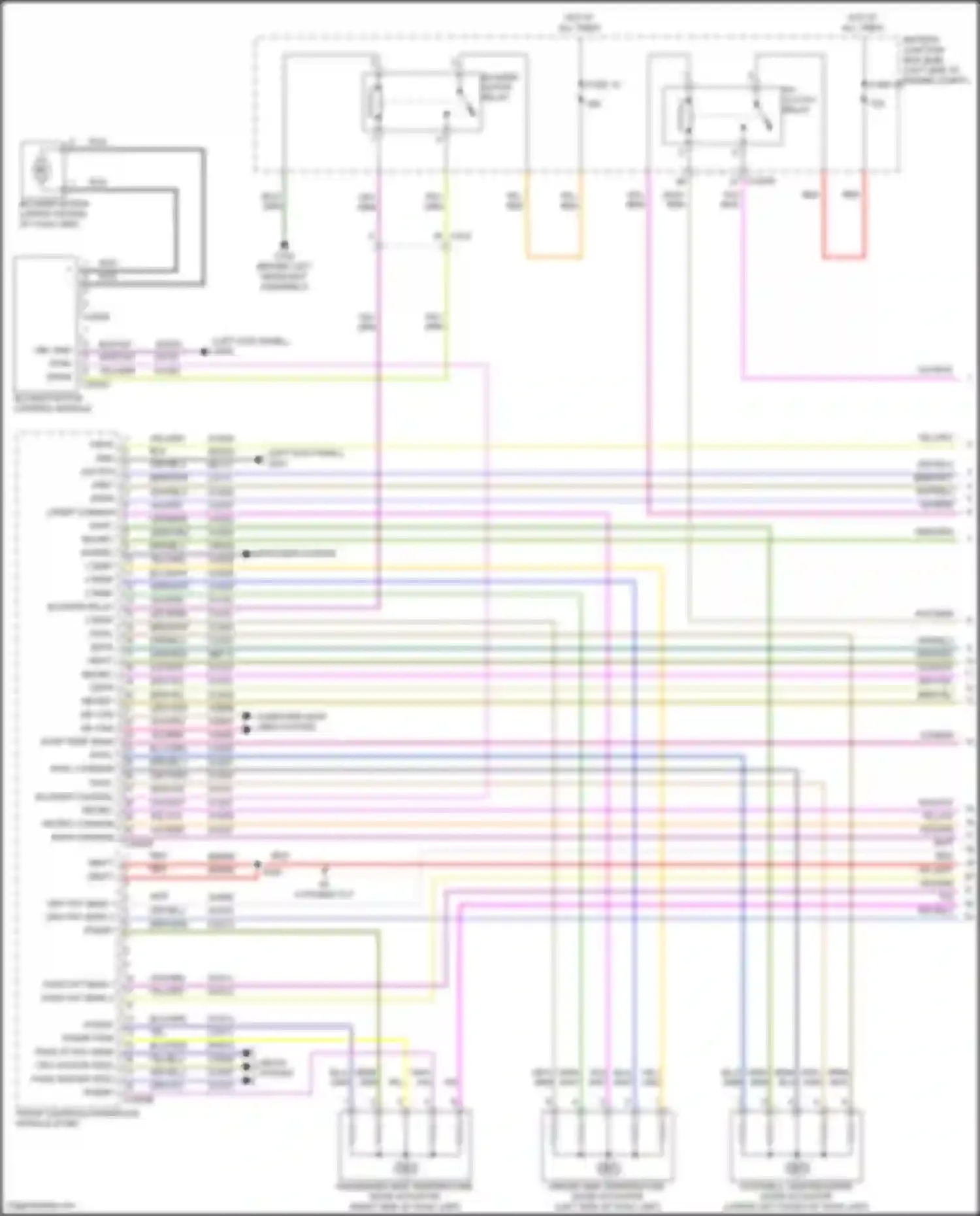 Wiring diagram fuse 10 for Lincoln MKC I facelift (2018-2019) (2 of 14)