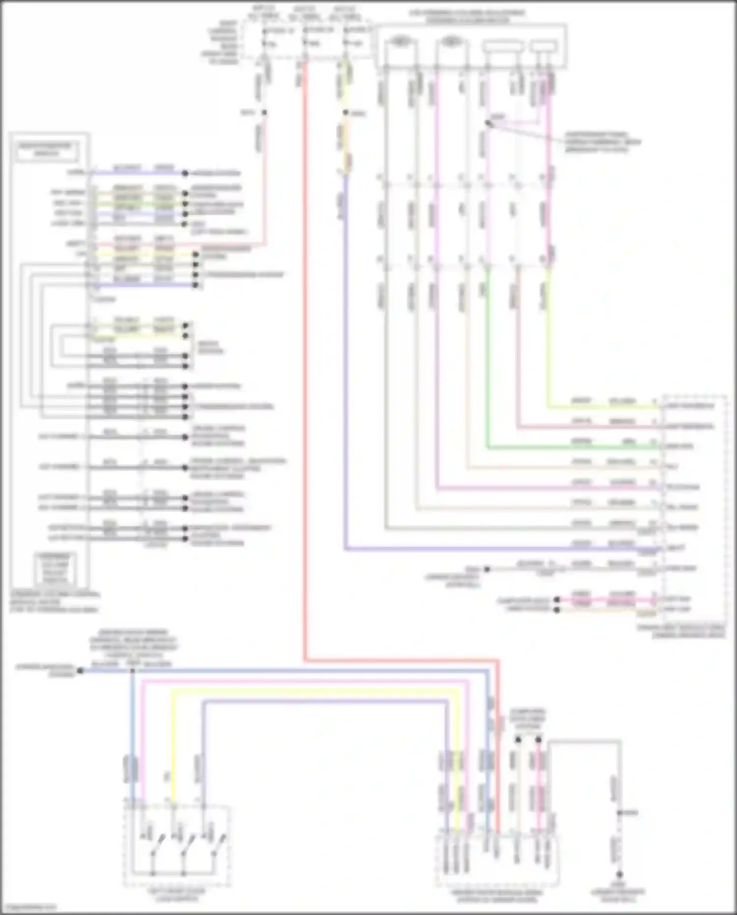Wiring diagram fuse 13 for Lincoln MKC I facelift (2018-2019) (12 of 12)