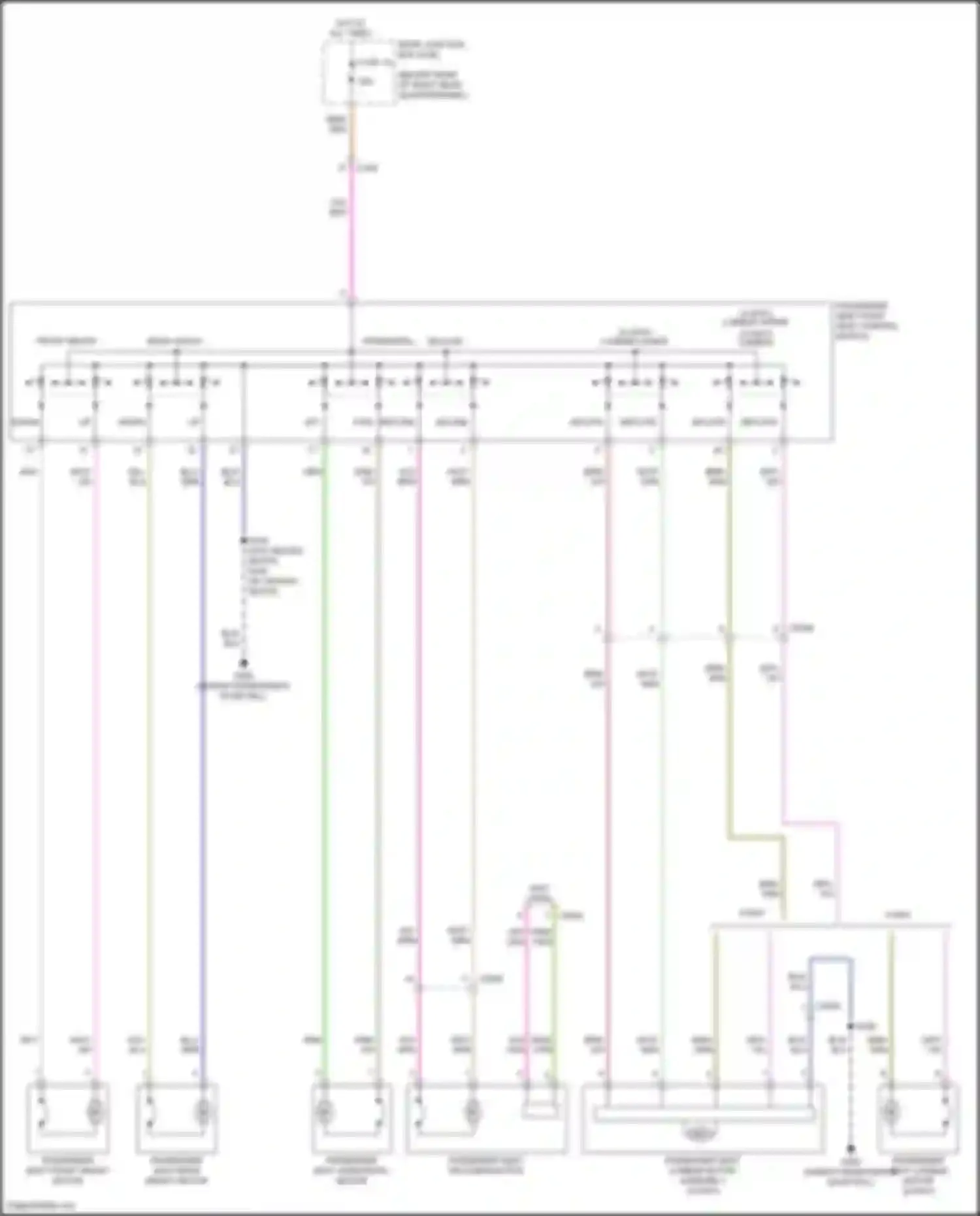 Wiring diagram fuse 14 for Lincoln MKC I facelift (2018-2019) (6 of 8)