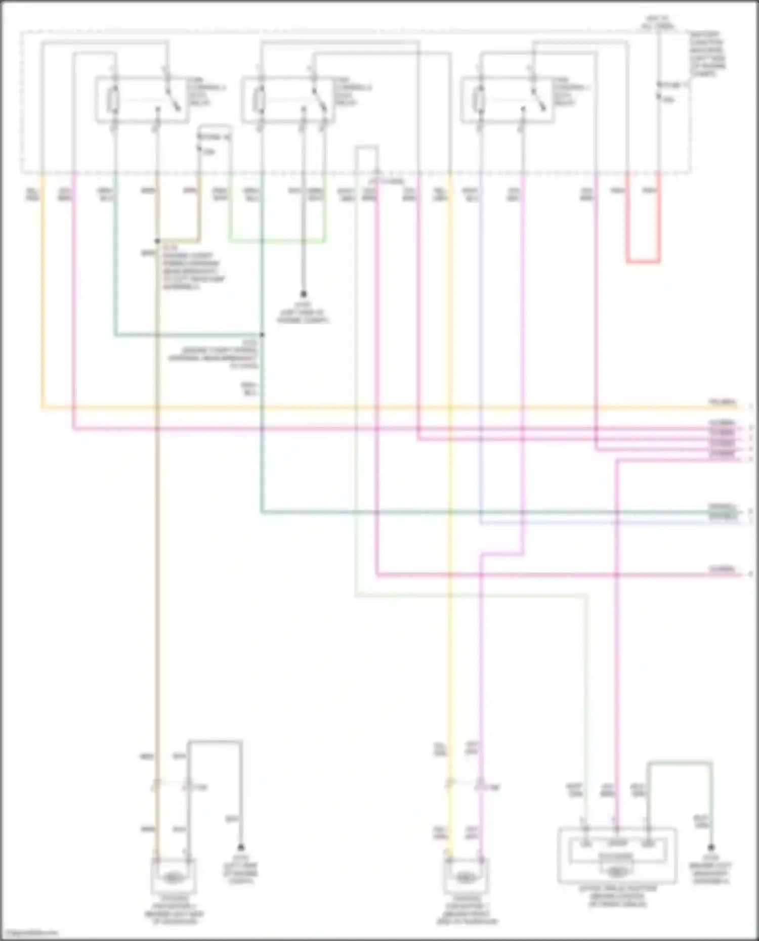 Wiring diagram fuse 17 for Lincoln MKC I facelift (2018-2019) (4 of 8)