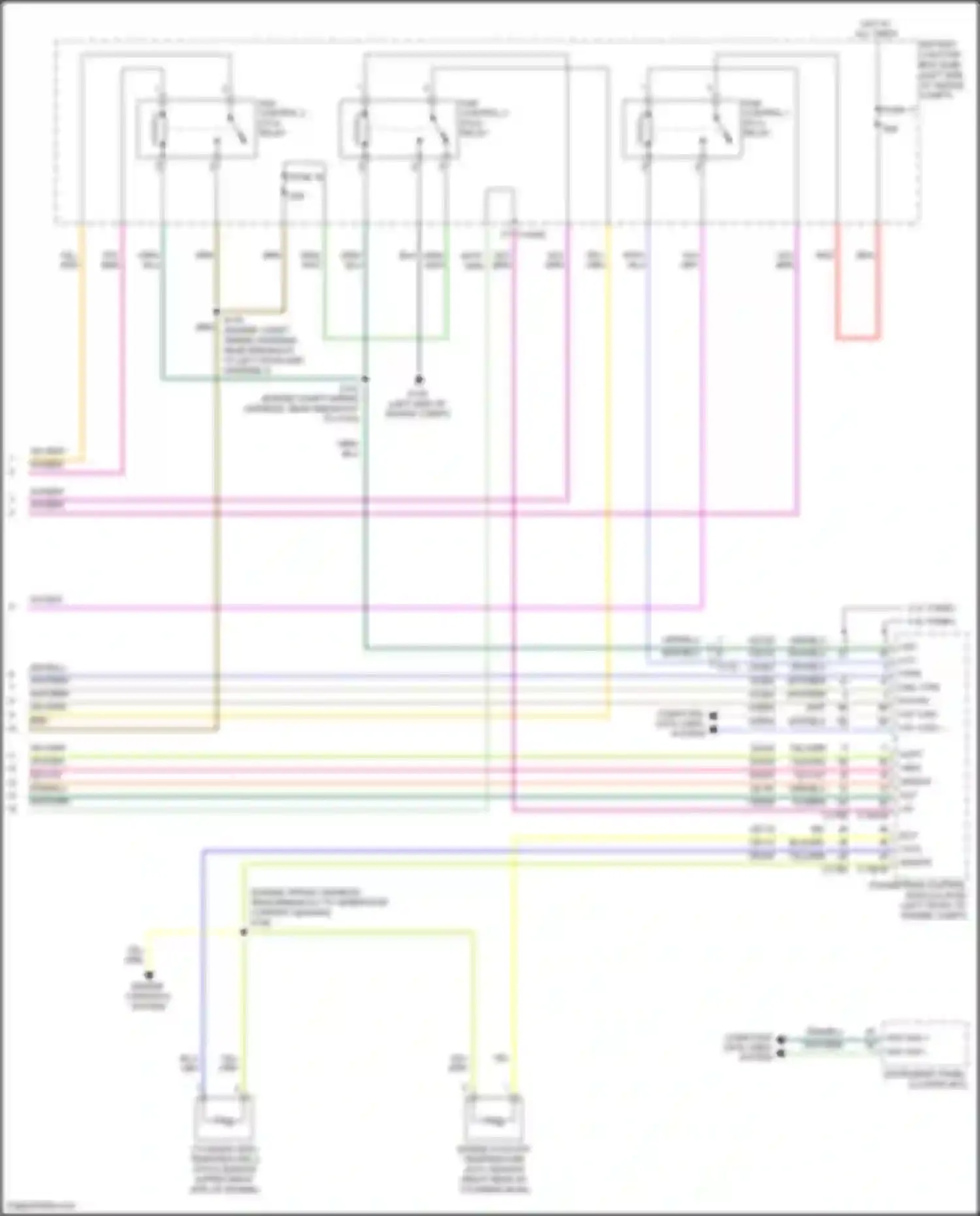 Wiring diagram fuse 17 for Lincoln MKC I facelift (2018-2019) (1 of 8)