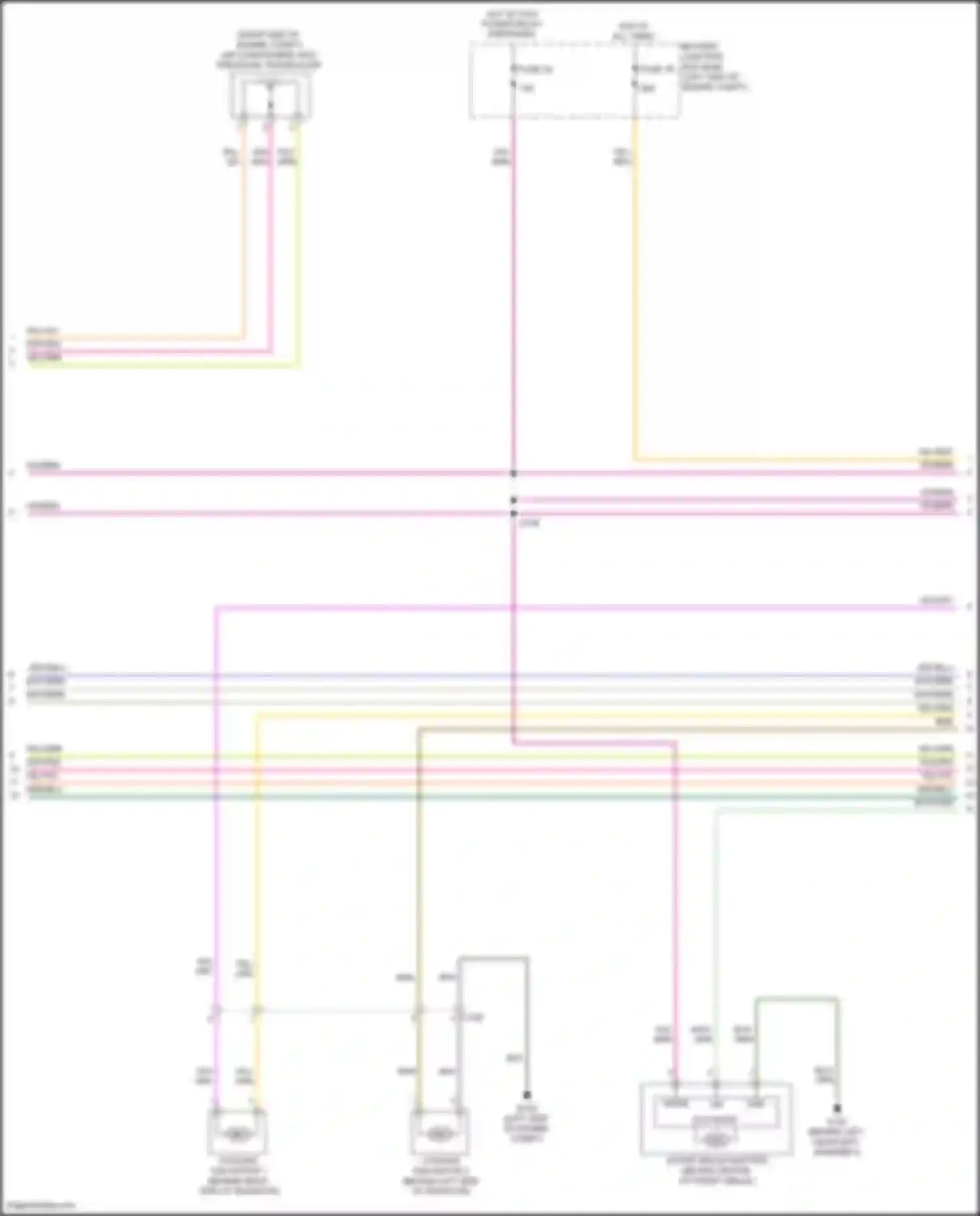 Wiring diagram fuse 18 for Lincoln MKC I facelift (2018-2019) (1 of 7)