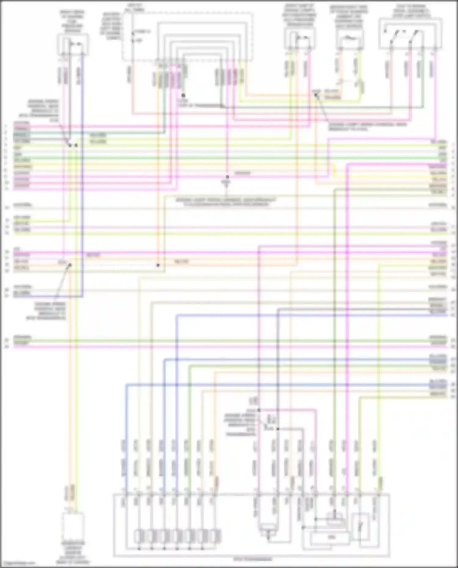 Wiring diagram fuse 21 for Lincoln MKC I facelift (2018-2019) (12 of 12)