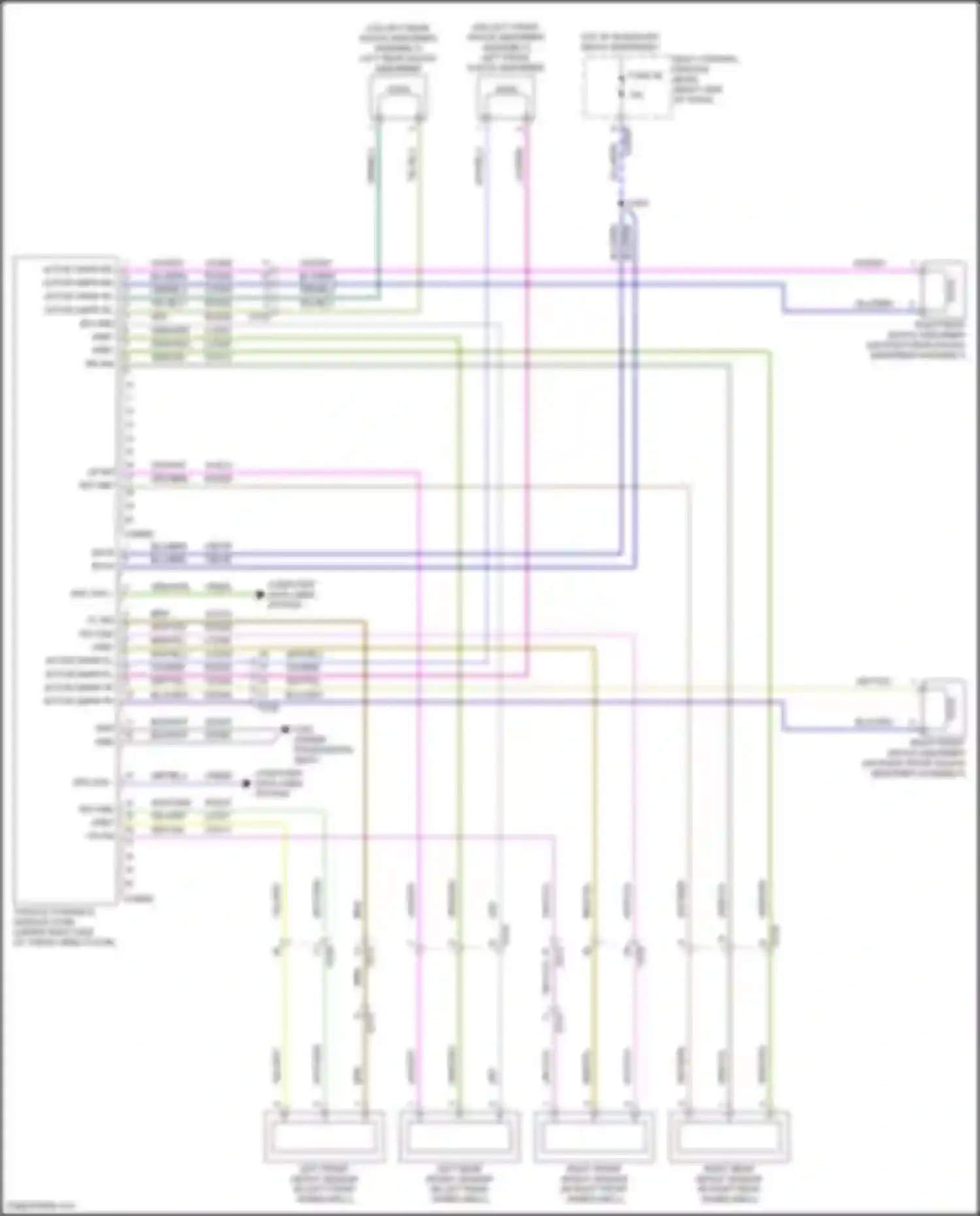 Wiring diagram fuse 36 for Lincoln MKC I facelift (2018-2019) (2 of 6)
