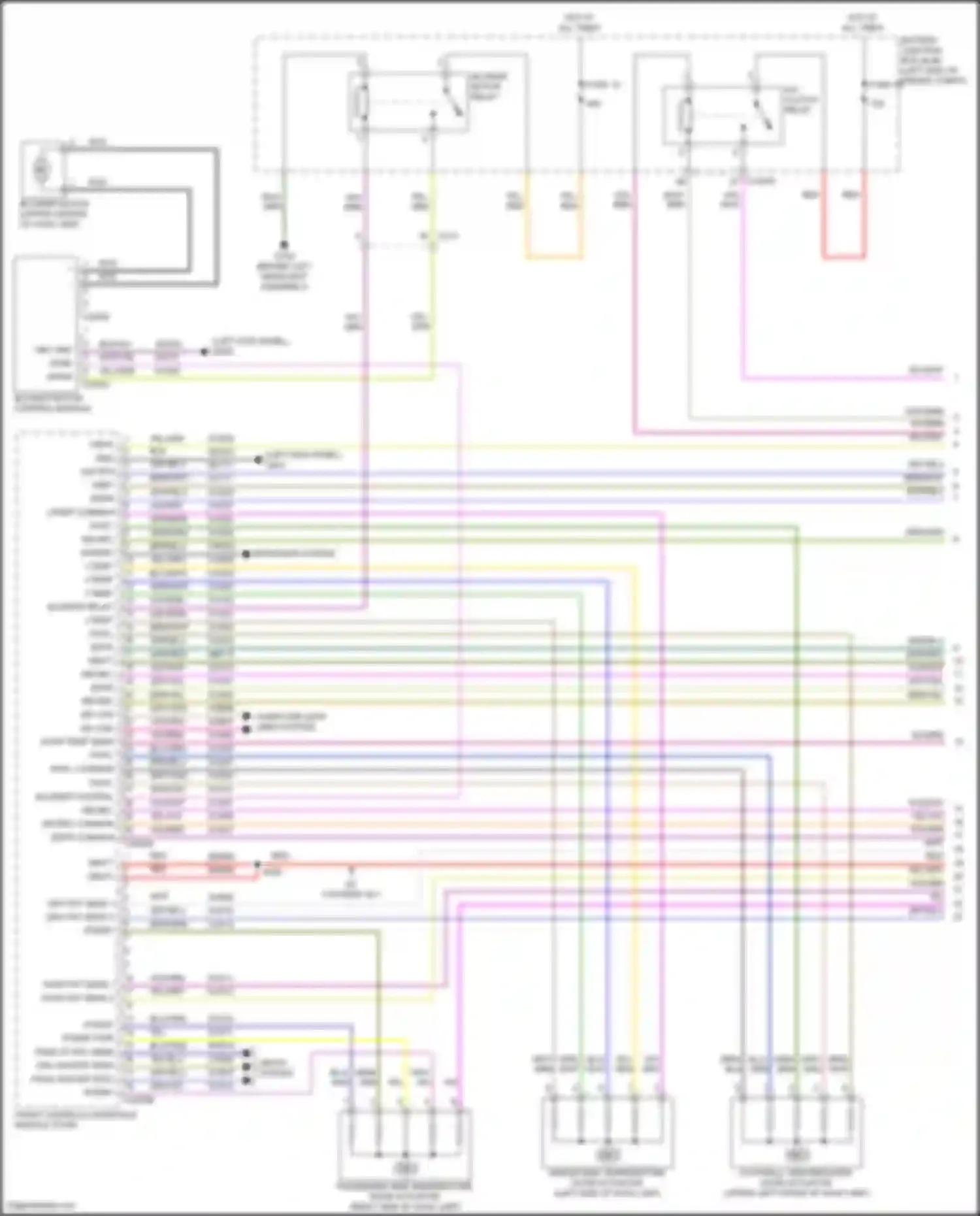 Wiring diagram grn for Lincoln MKC I facelift (2018-2019) (26 of 66)
