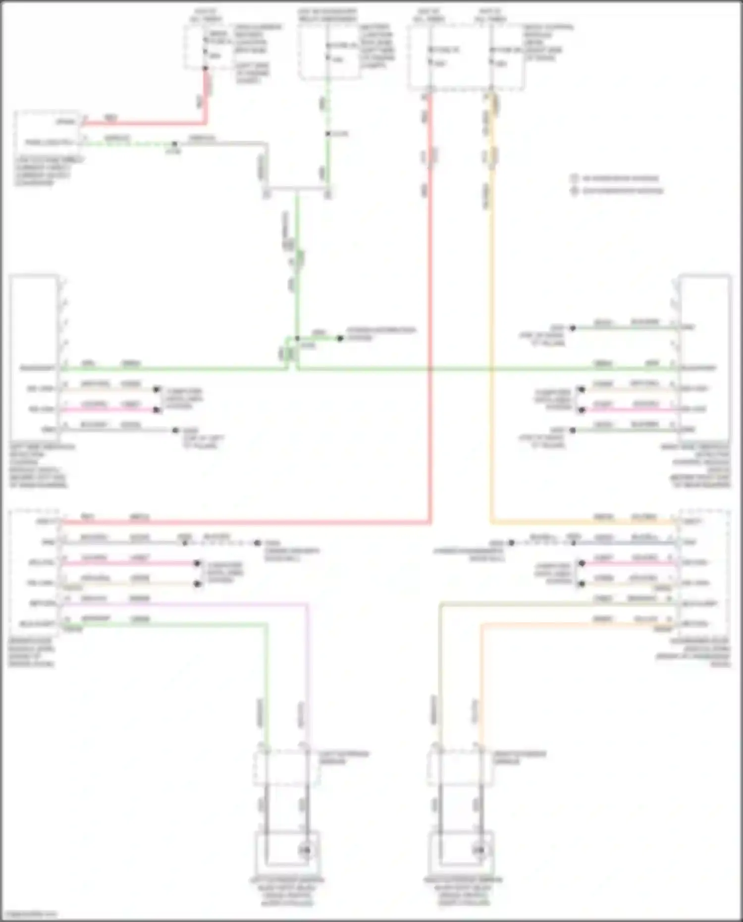 Wiring diagram gry/vio for Lincoln MKC I facelift (2018-2019) (1 of 44)