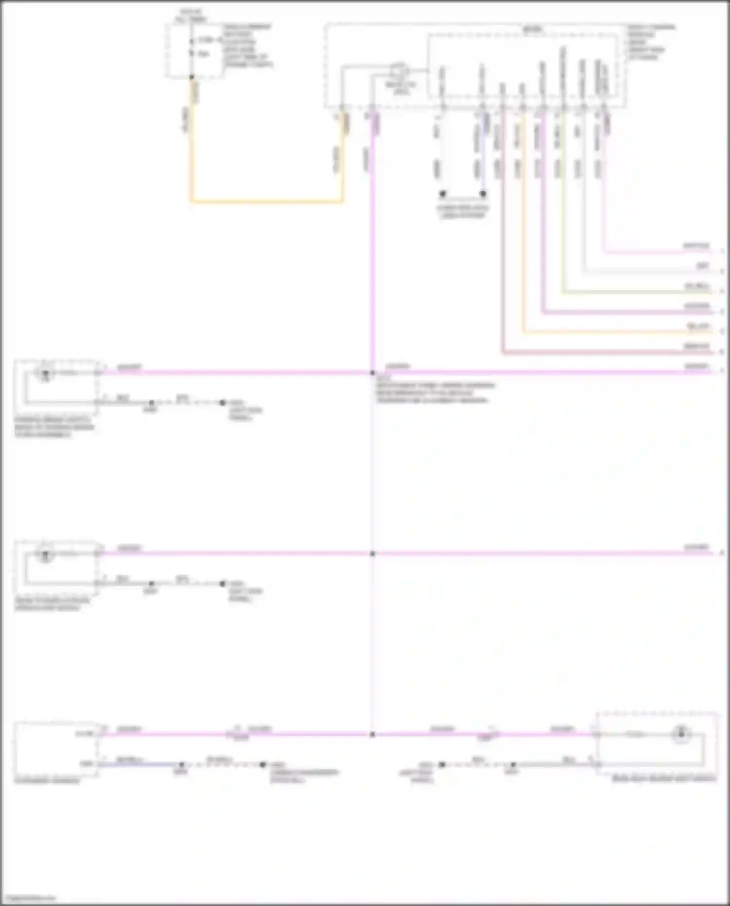 Wiring diagram low beam req for Lincoln MKC I facelift (2018-2019) (3 of 3)