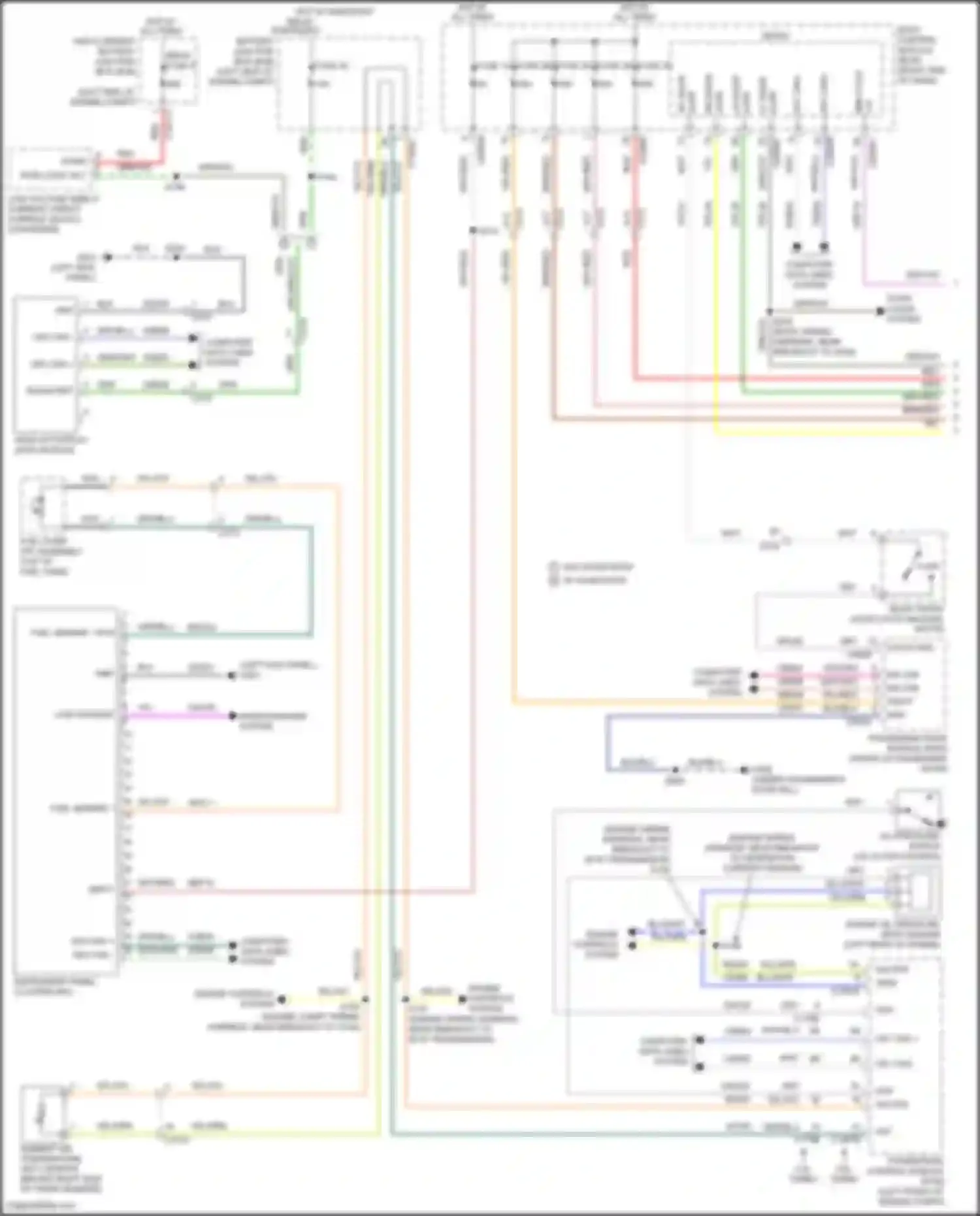 Wiring diagram ms can + for Lincoln MKC I facelift (2018-2019) (4 of 32)