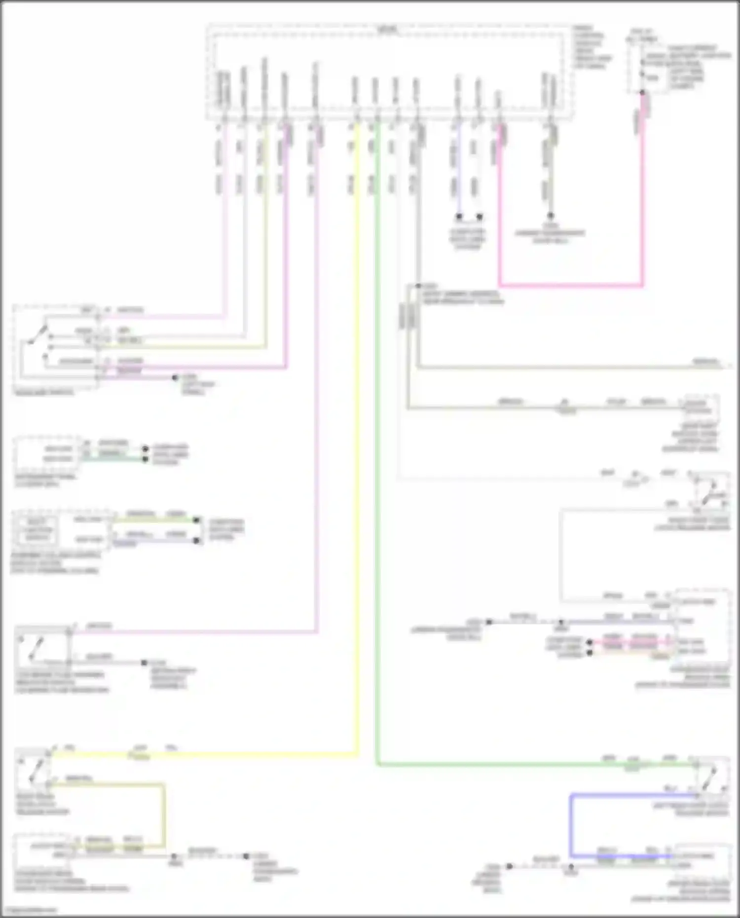 Wiring diagram ms can + for Lincoln MKC I facelift (2018-2019) (2 of 32)