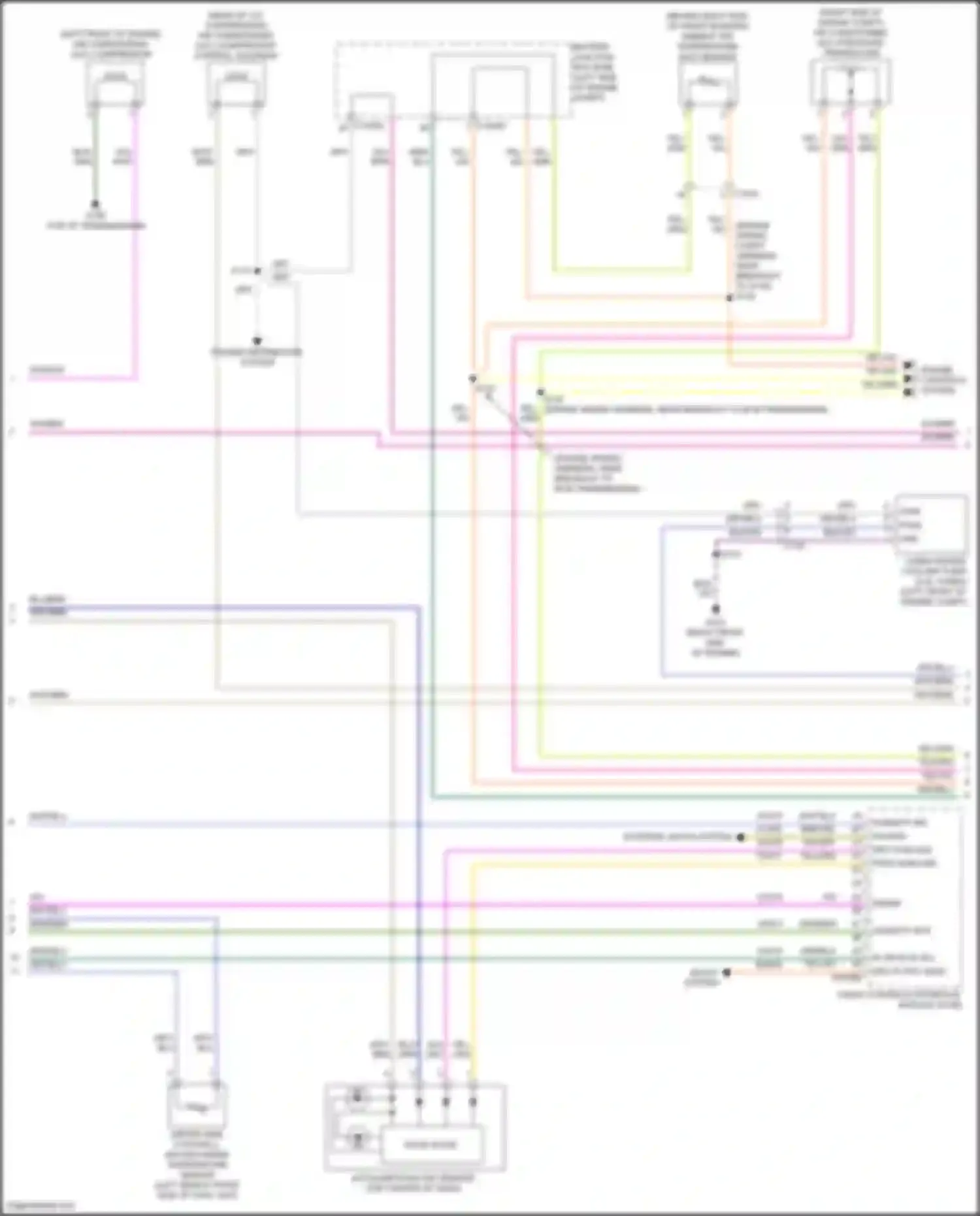 Wiring diagram pass sunload for Lincoln MKC I facelift (2018-2019) (1 of 2)
