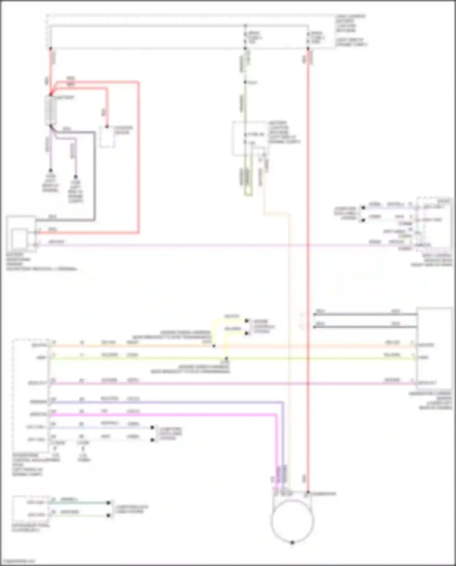 Wiring diagram sig rtn for Lincoln MKC I facelift (2018-2019) (5 of 8)