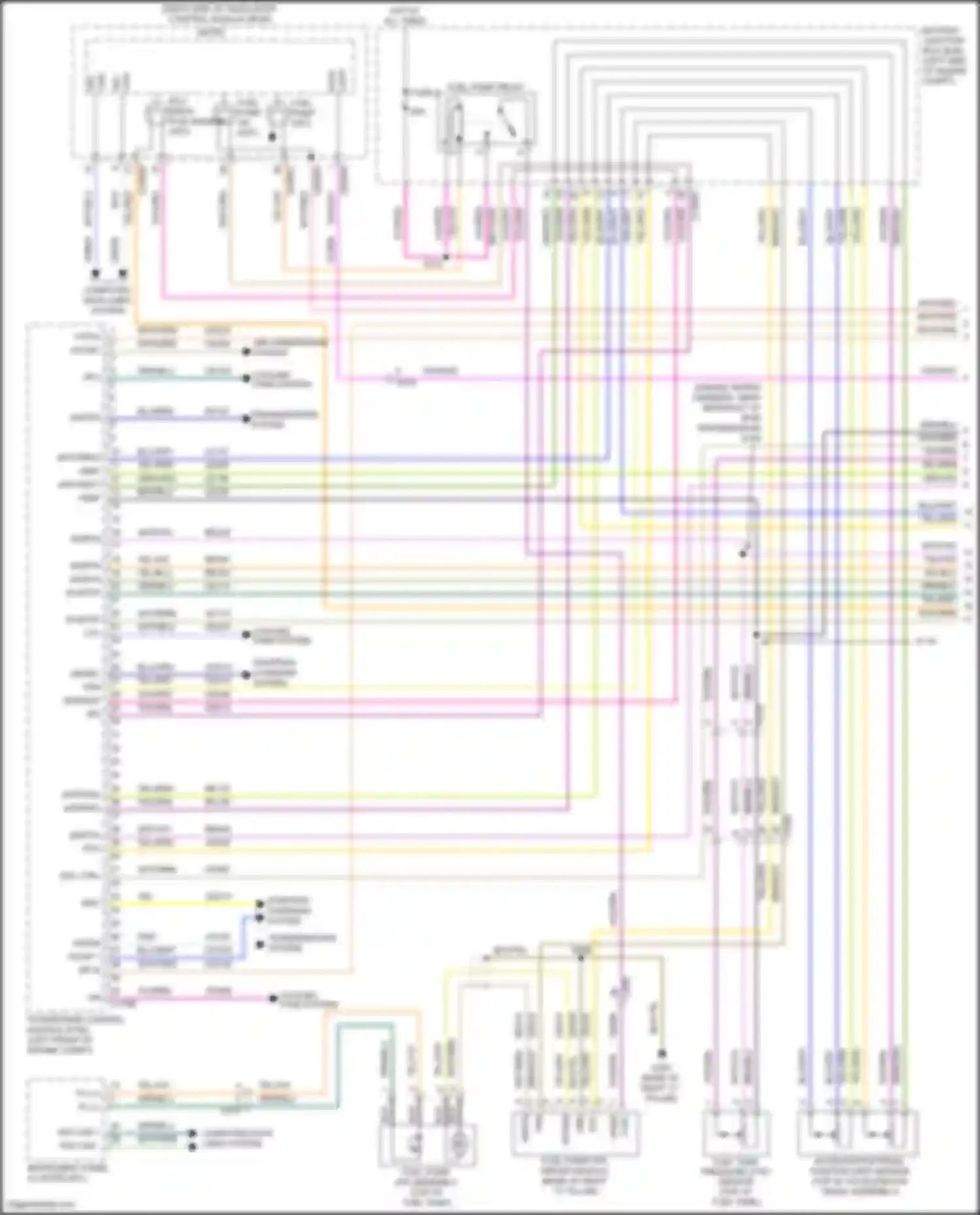 Wiring diagram transmissions system for Lincoln MKC I facelift (2018-2019) (6 of 6)