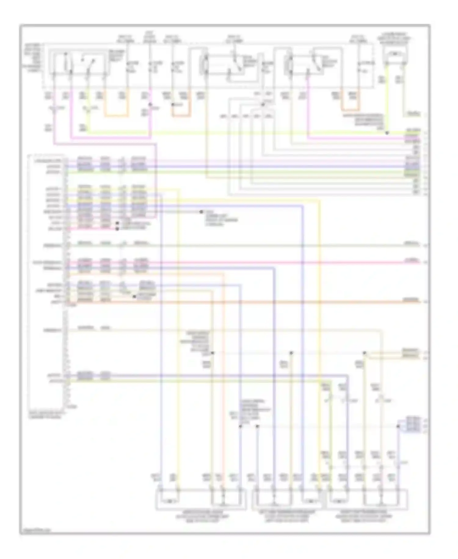 MKS Lincoln I facelift (2012-2016): Automatic a/c circuit (1 of 4)