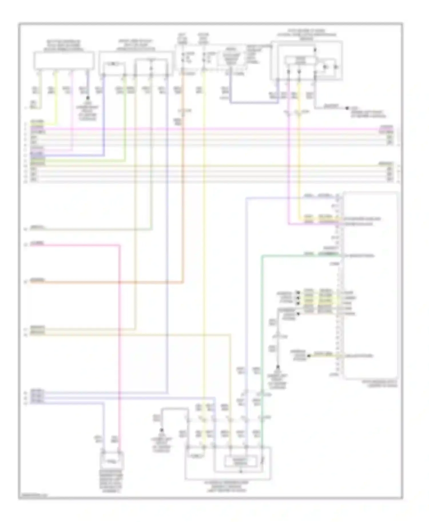 MKS Lincoln I facelift (2012-2016): Automatic a/c circuit (2 of 4)