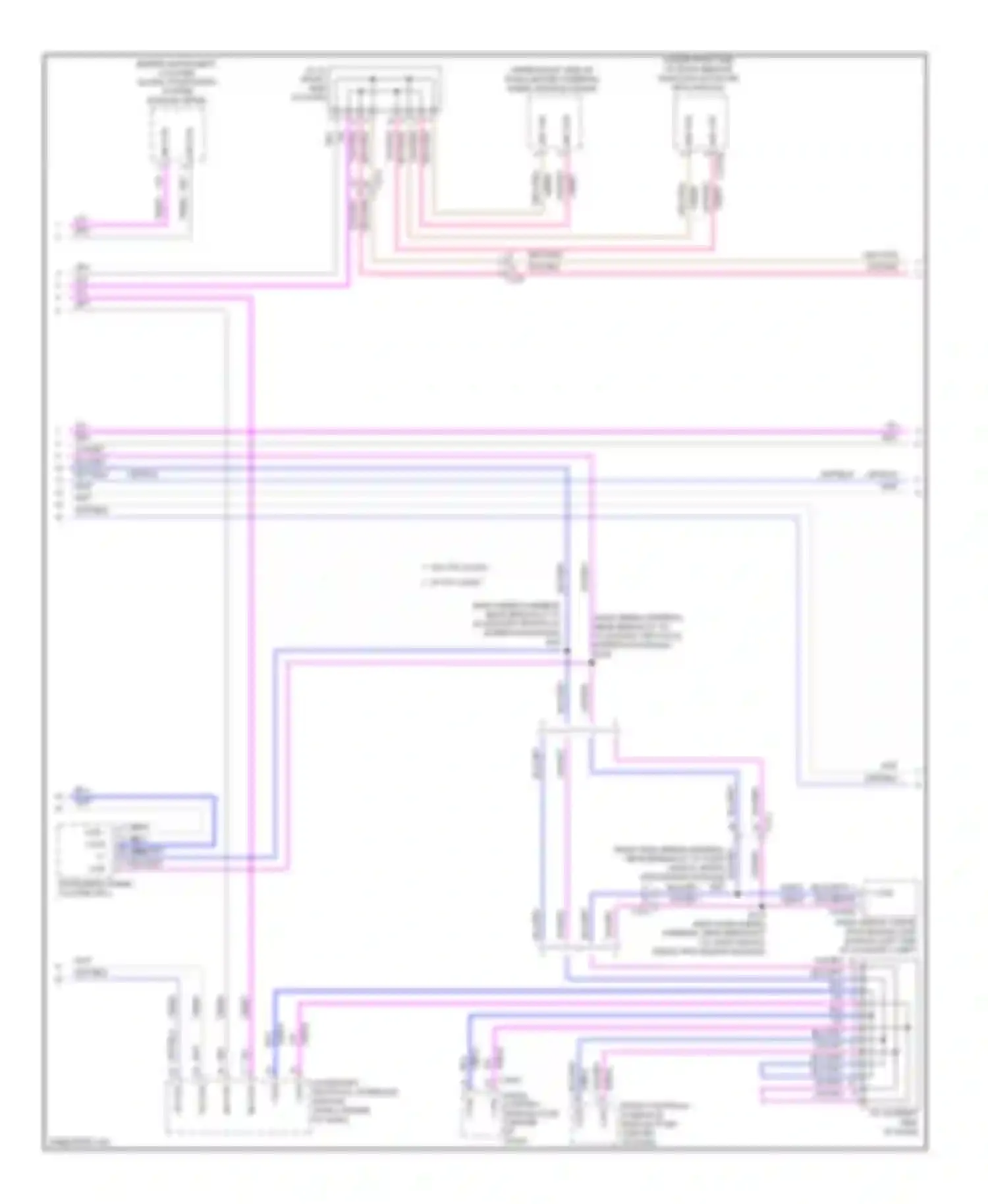 MKS Lincoln I facelift (2012-2016): Computer data lines circuit (2 of 3)