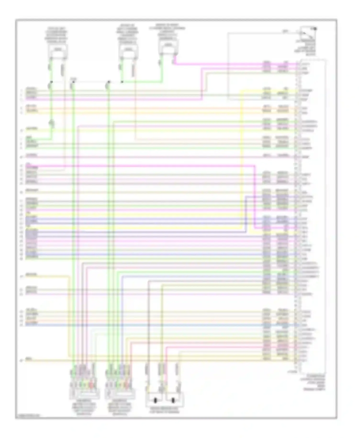 MKS Lincoln I facelift (2012-2016): Wiring diagram engine performance 3.5l turbo (6 of 6)