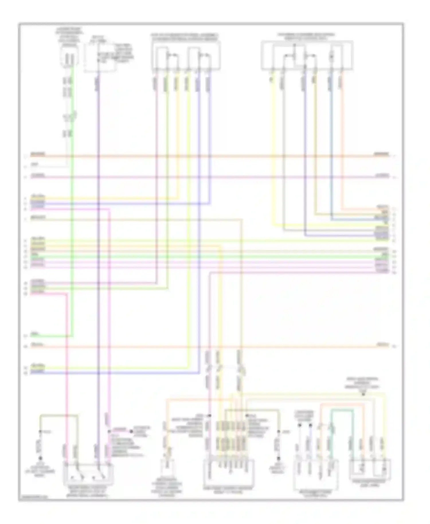 MKS Lincoln I facelift (2012-2016): Wiring diagram engine performance 3.7l (2 of 6)