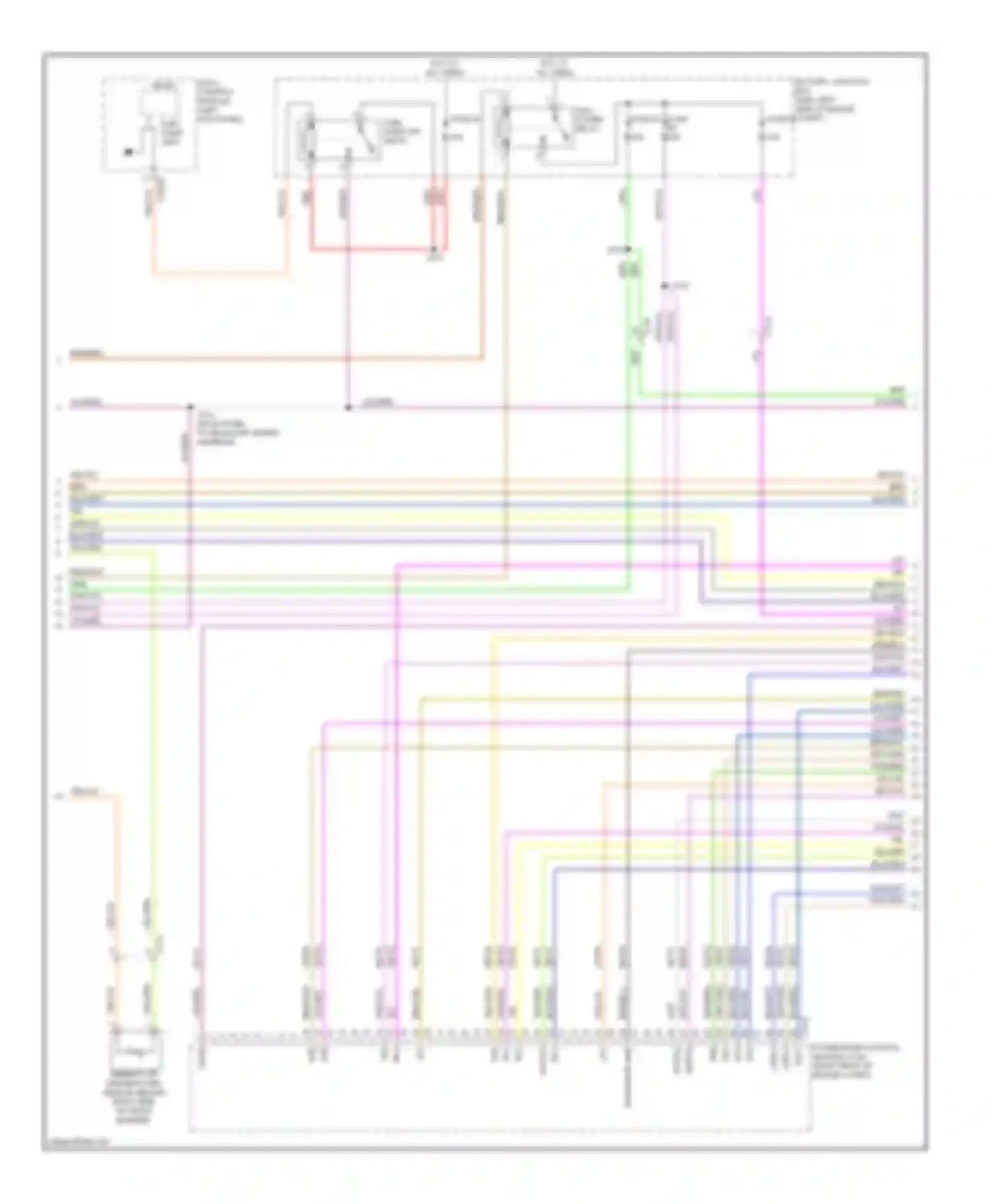 MKS Lincoln I facelift (2012-2016): Wiring diagram engine performance 3.7l (3 of 6)