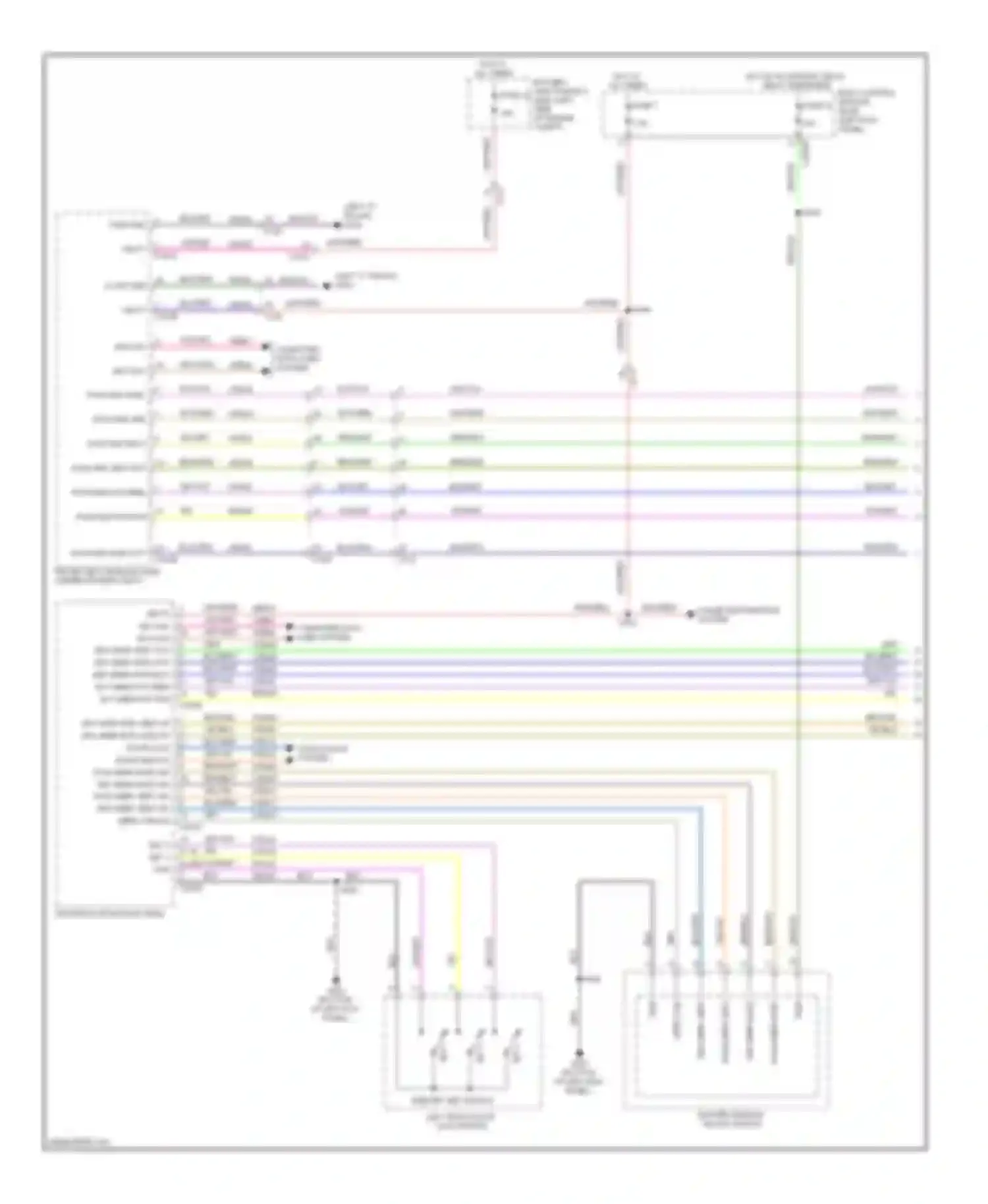 MKS Lincoln I facelift (2012-2016): Memory mirrors circuit (1 of 2)