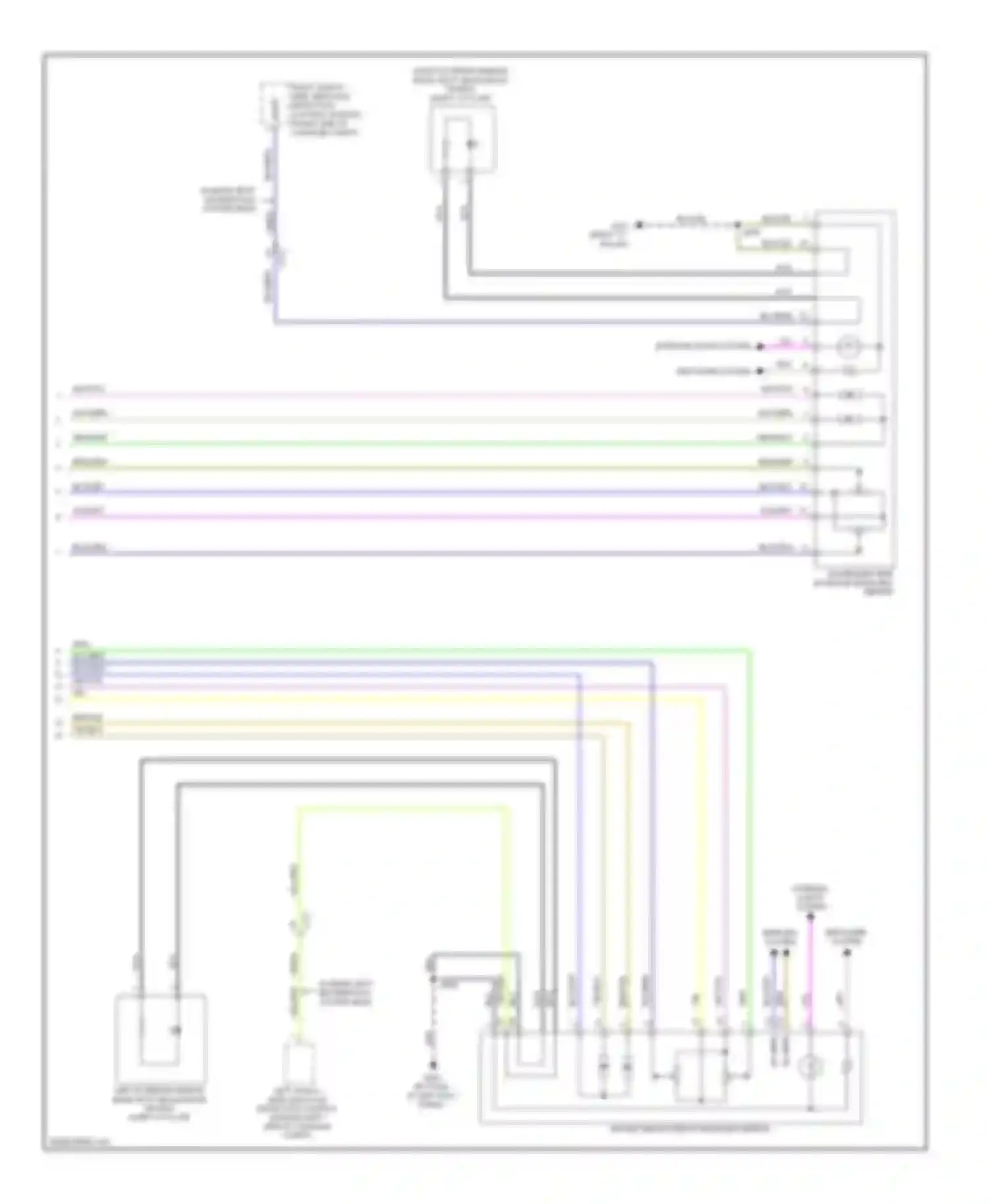 MKS Lincoln I facelift (2012-2016): Memory mirrors circuit (2 of 2)