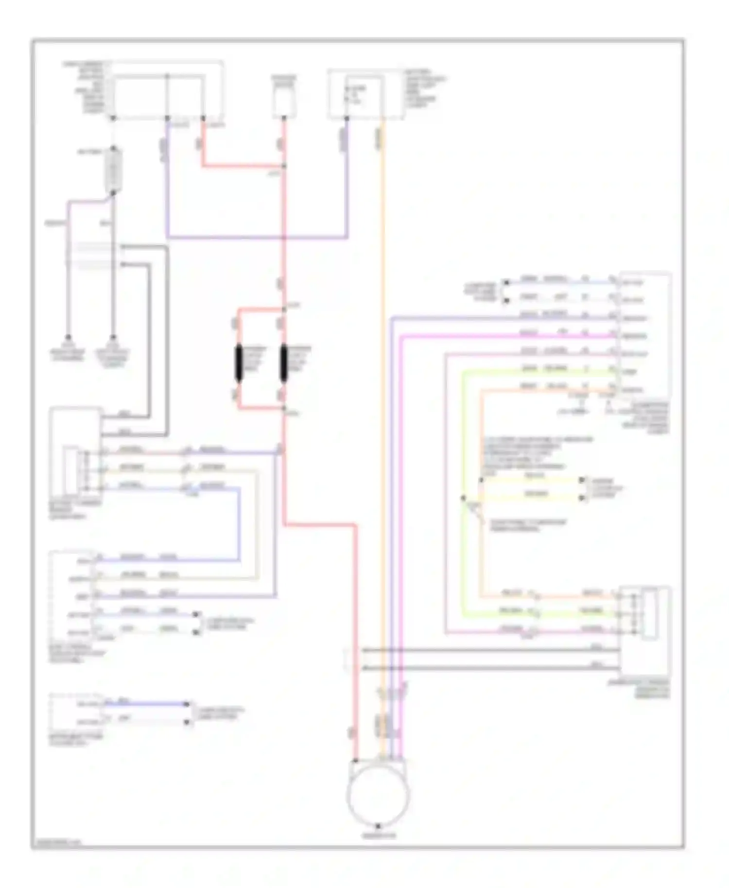 MKS Lincoln I facelift (2012-2016): Charging circuit