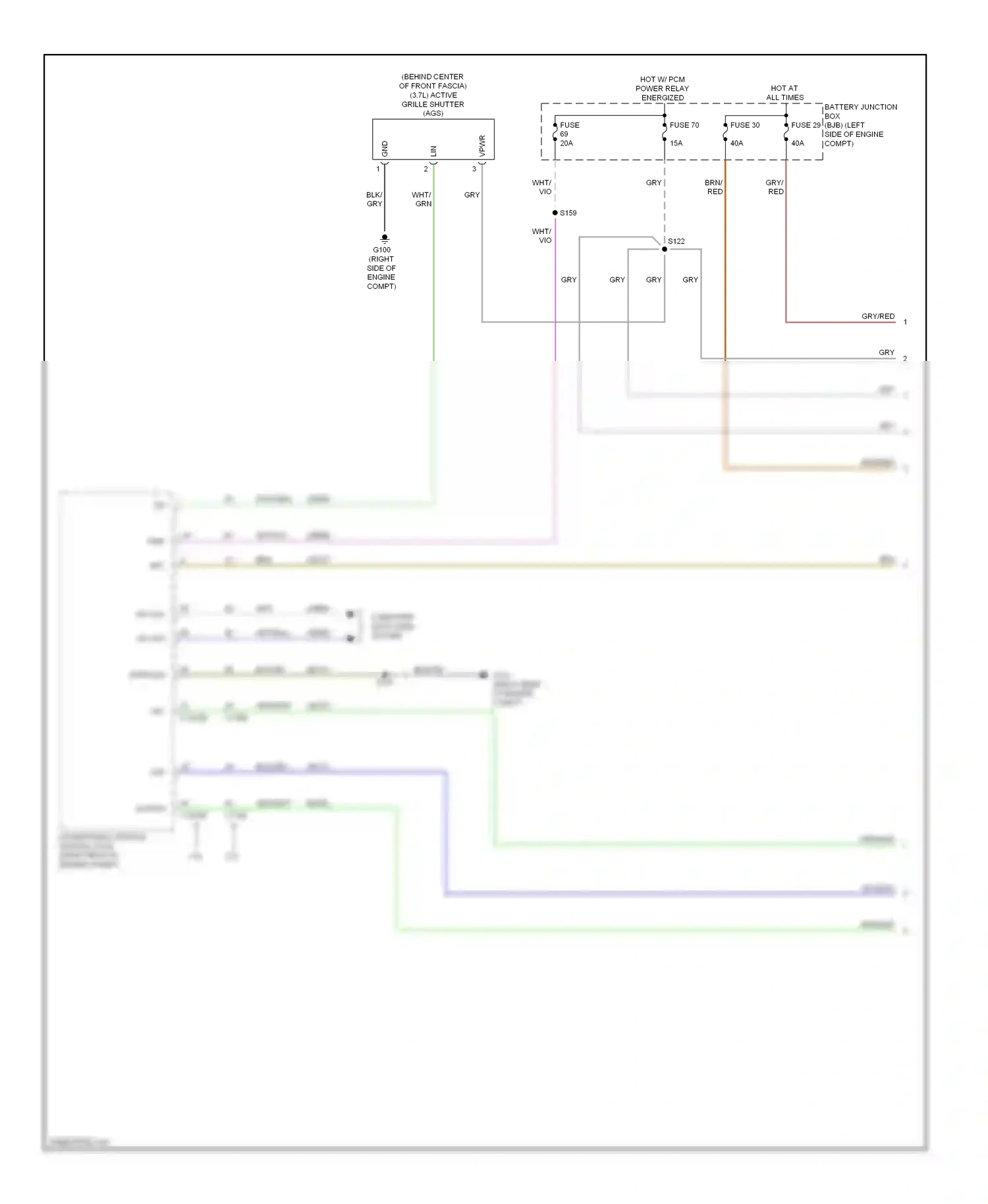Lincoln MKS I facelift (2012-2016) computer data lines system wiring diagram  (6 of 71)