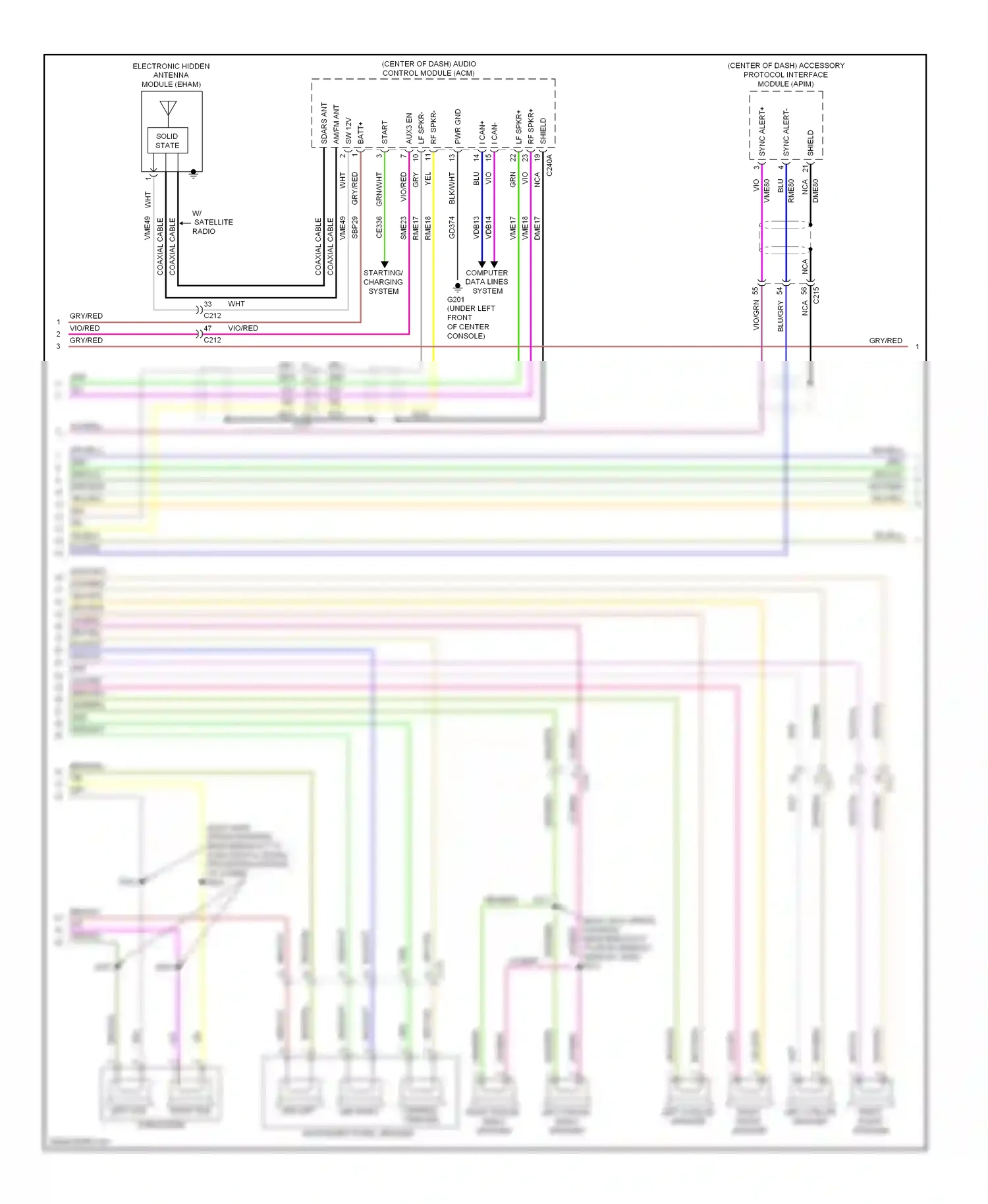 Lincoln MKS I facelift (2012-2016) solid state wiring diagram  (5 of 12)