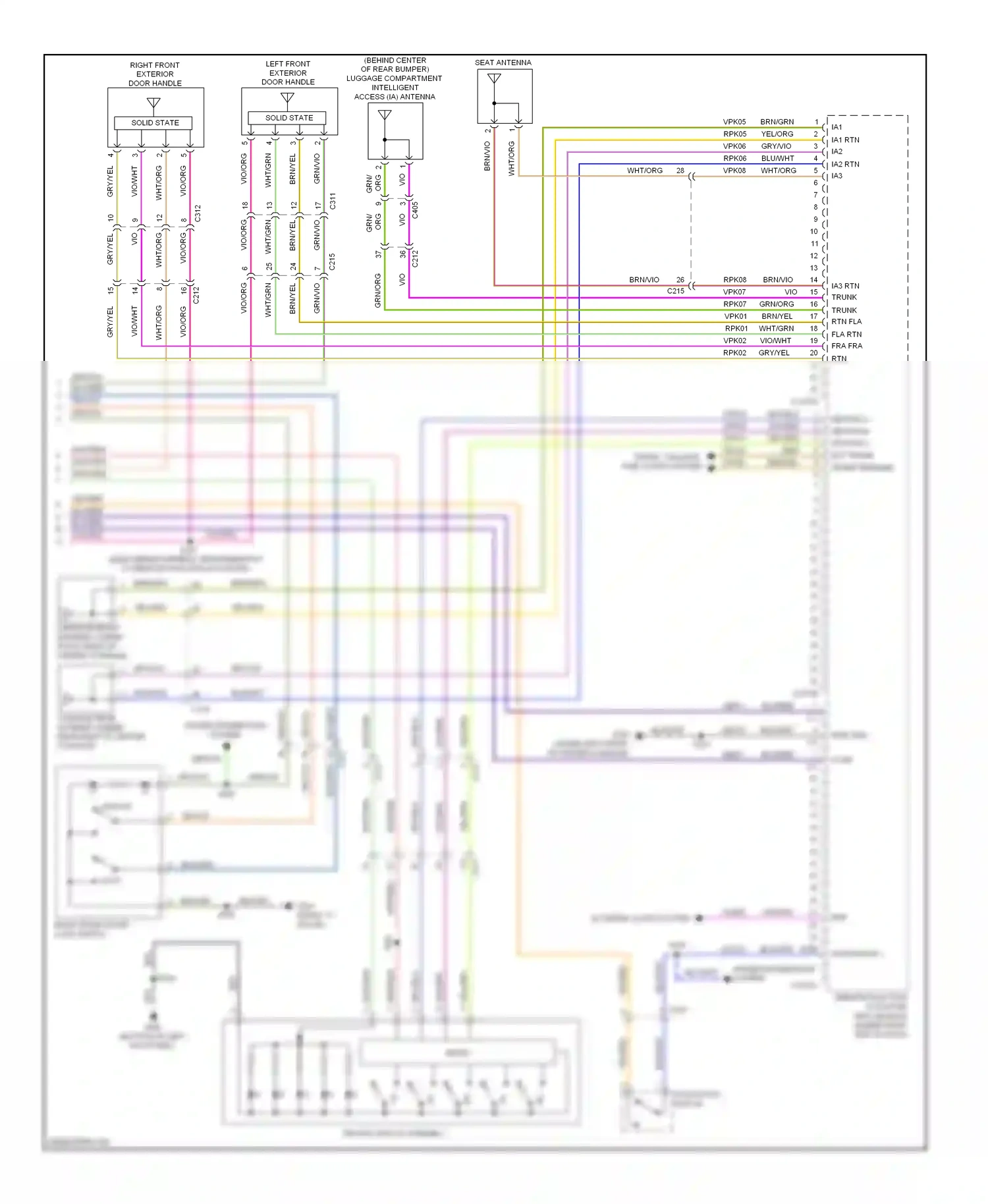 Lincoln MKS I facelift (2012-2016) solid state wiring diagram  (2 of 12)