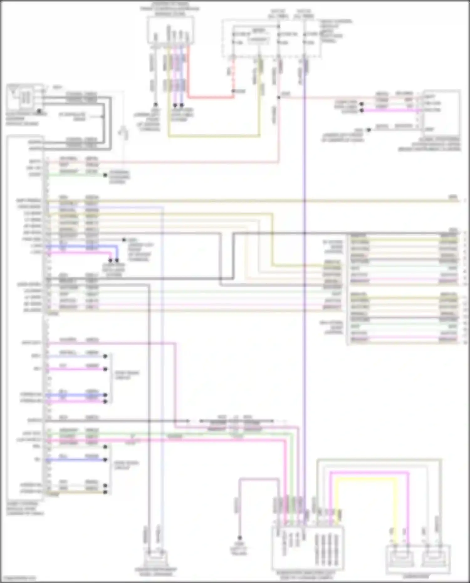 MKS Lincoln I facelift (2012-2016): Navigation circuit, w/o thx (1 of 3)