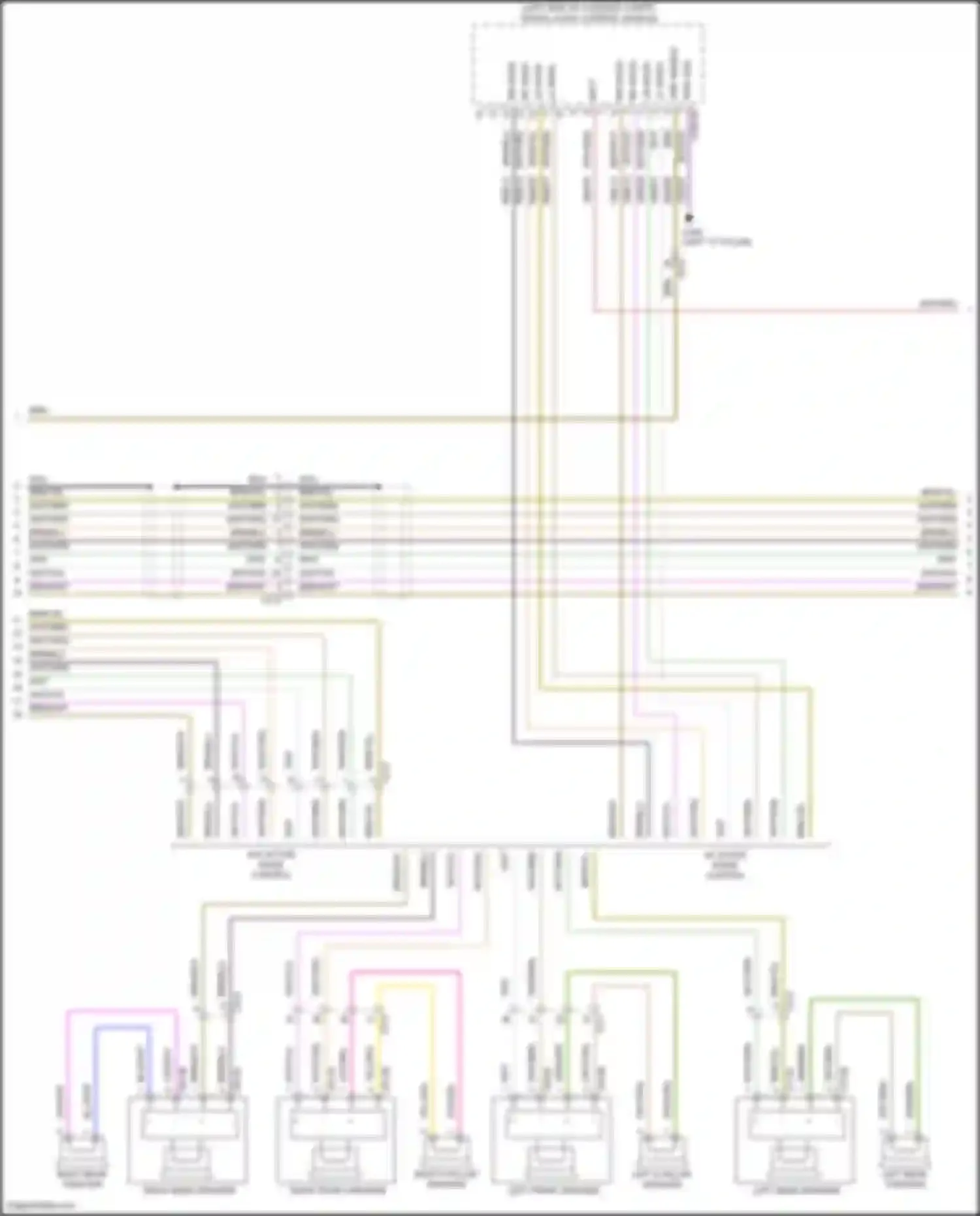 MKS Lincoln I facelift (2012-2016): Radio circuit, w/o thx (2 of 3)