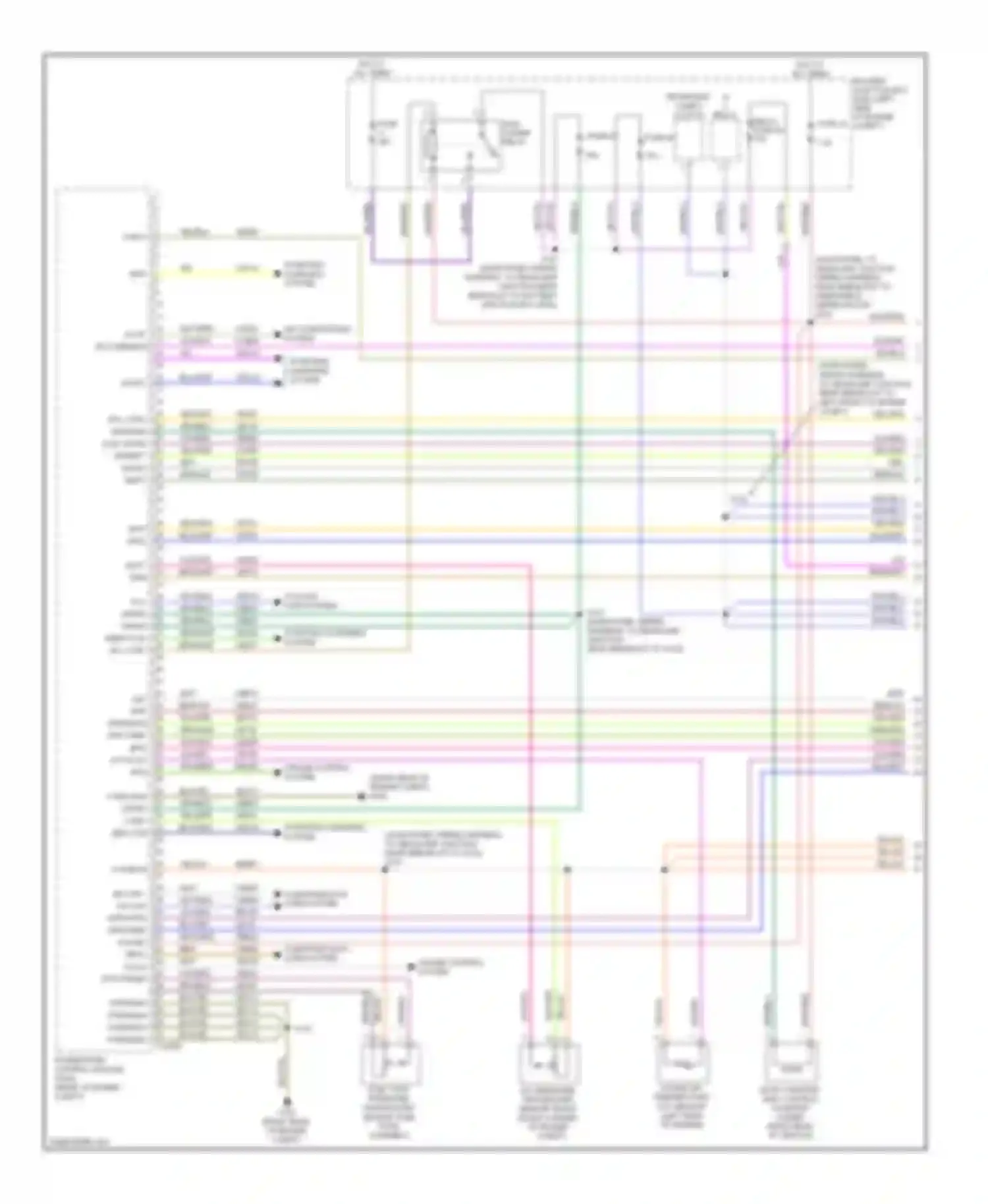 MKS Lincoln I (2008-2012): Wiring diagram engine performance 3.5l (1 of 6)