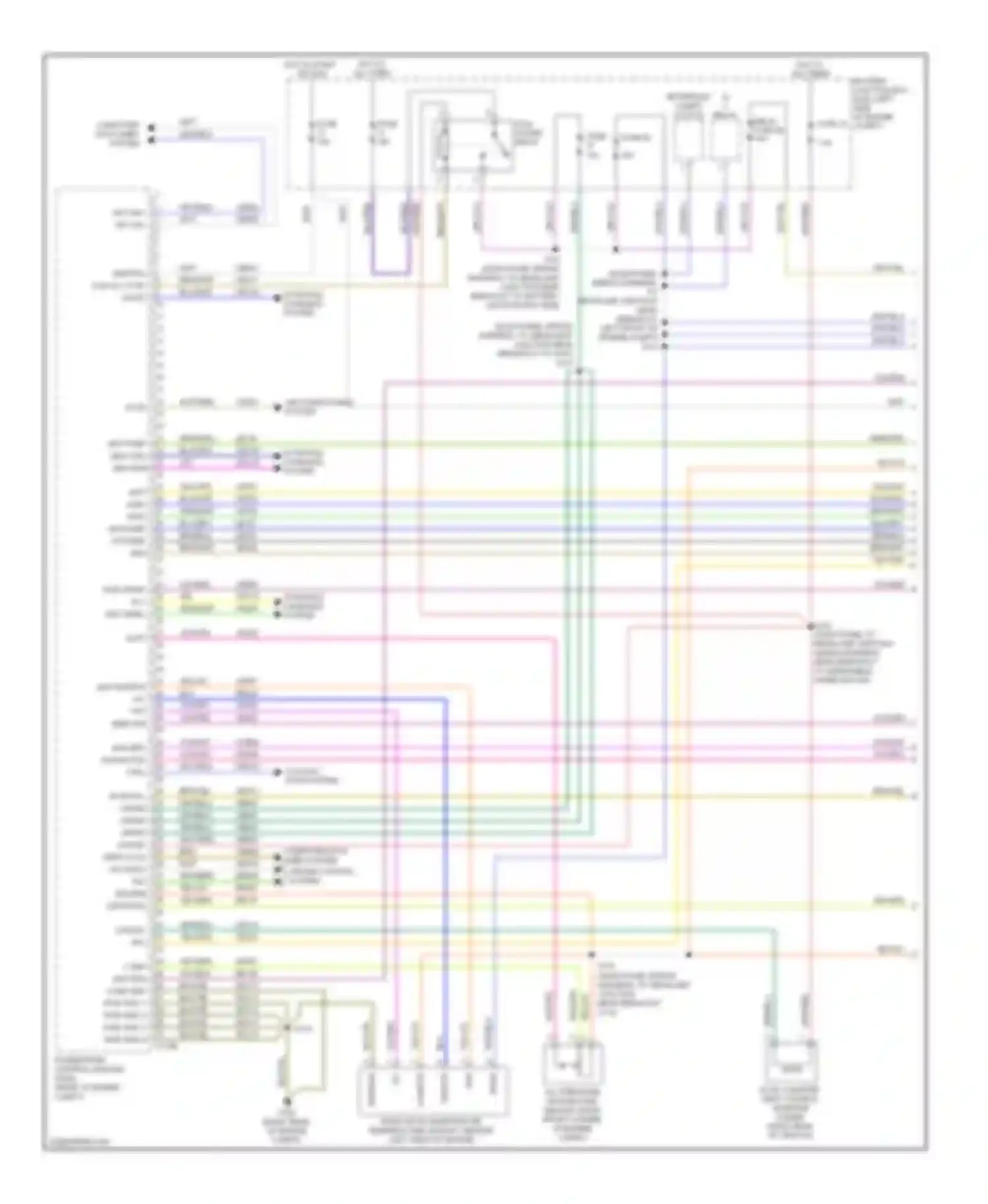 MKS Lincoln I (2008-2012): Wiring diagram engine performance 3.7l (1 of 5)