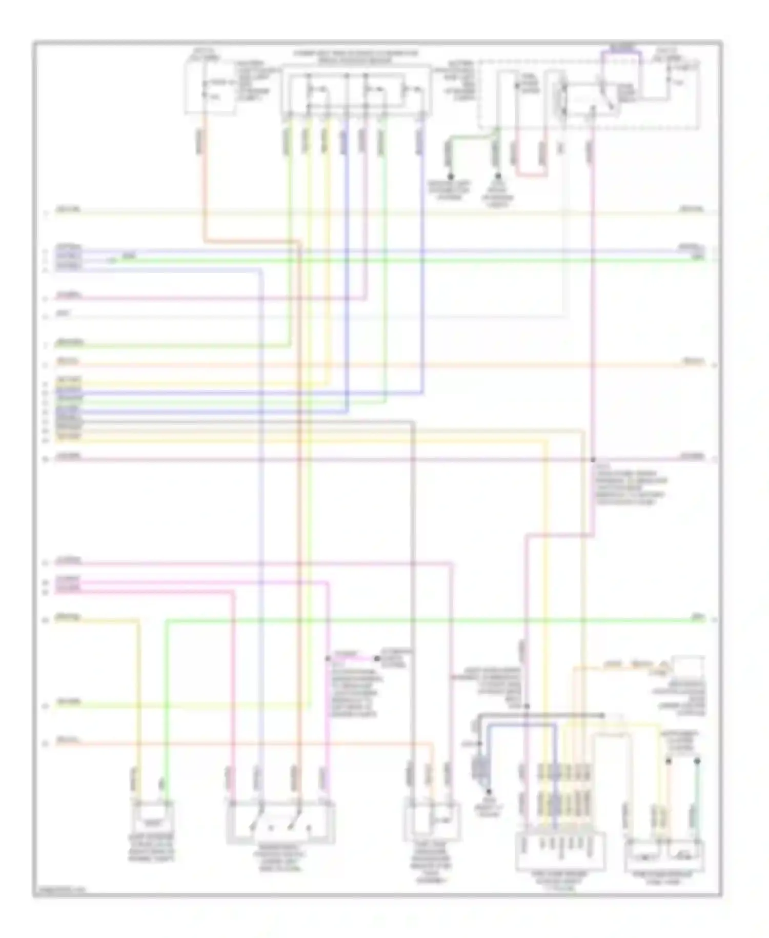 MKS Lincoln I (2008-2012): Wiring diagram engine performance 3.7l (2 of 5)