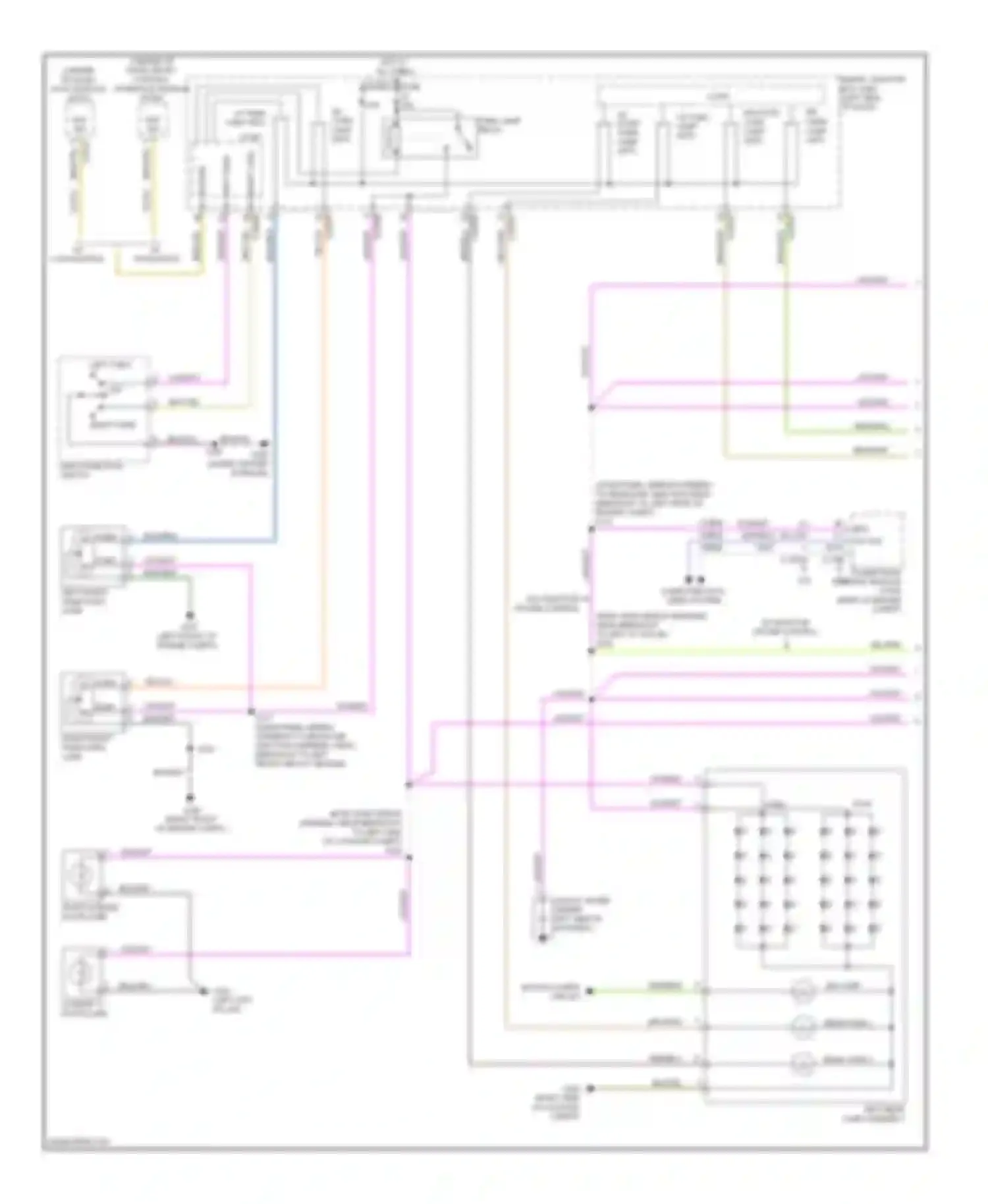 MKS Lincoln I (2008-2012): Exterior lamps circuit (1 of 2)