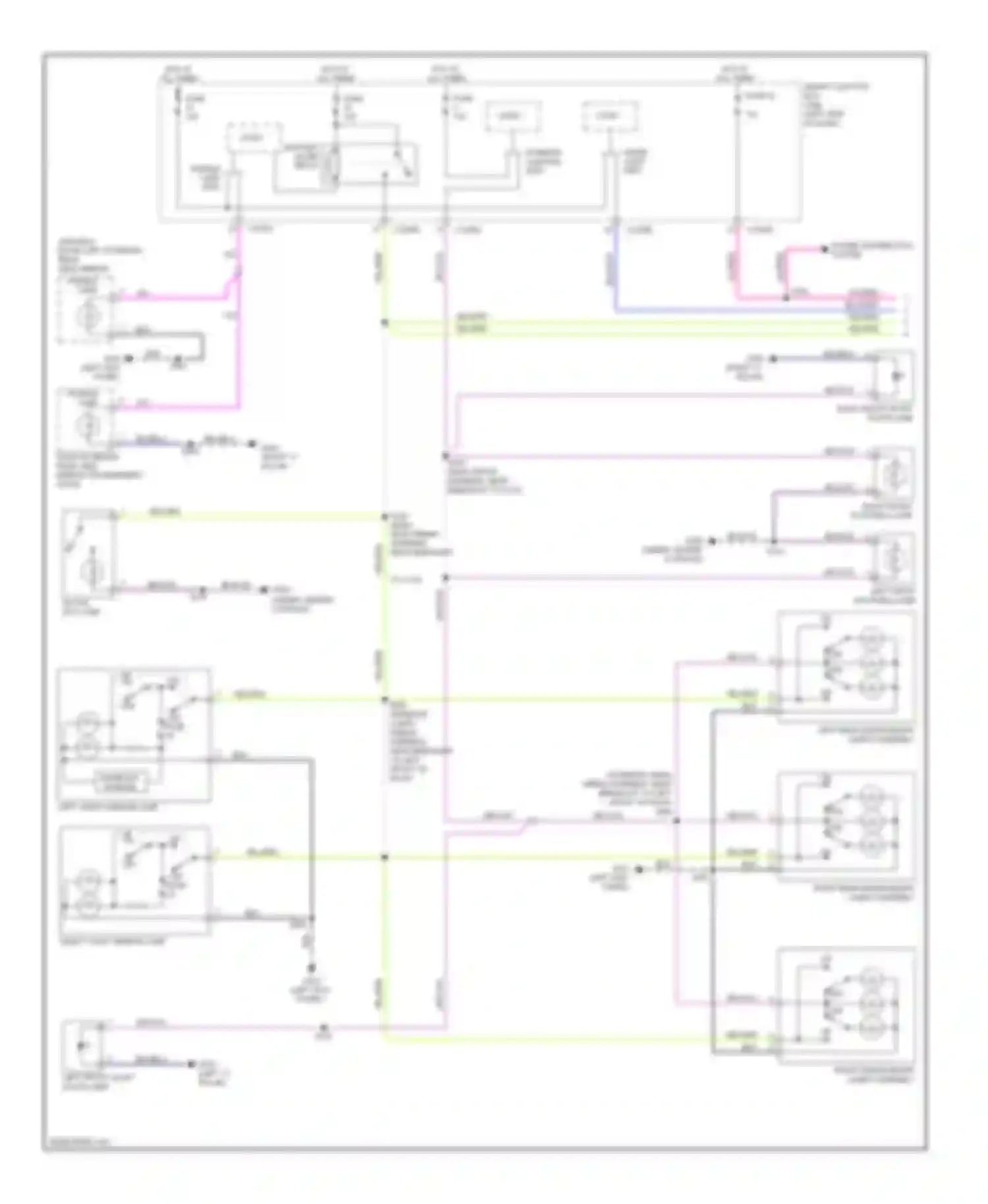 MKS Lincoln I (2008-2012): Courtesy lamps circuit (1 of 3)