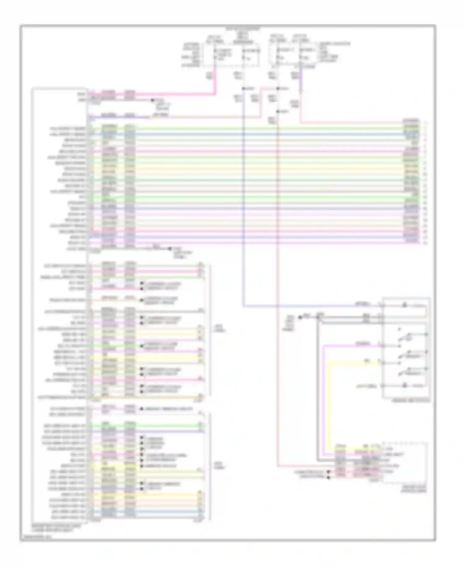 MKS Lincoln I (2008-2012): Driver"s memory seat circuit (1 of 2)
