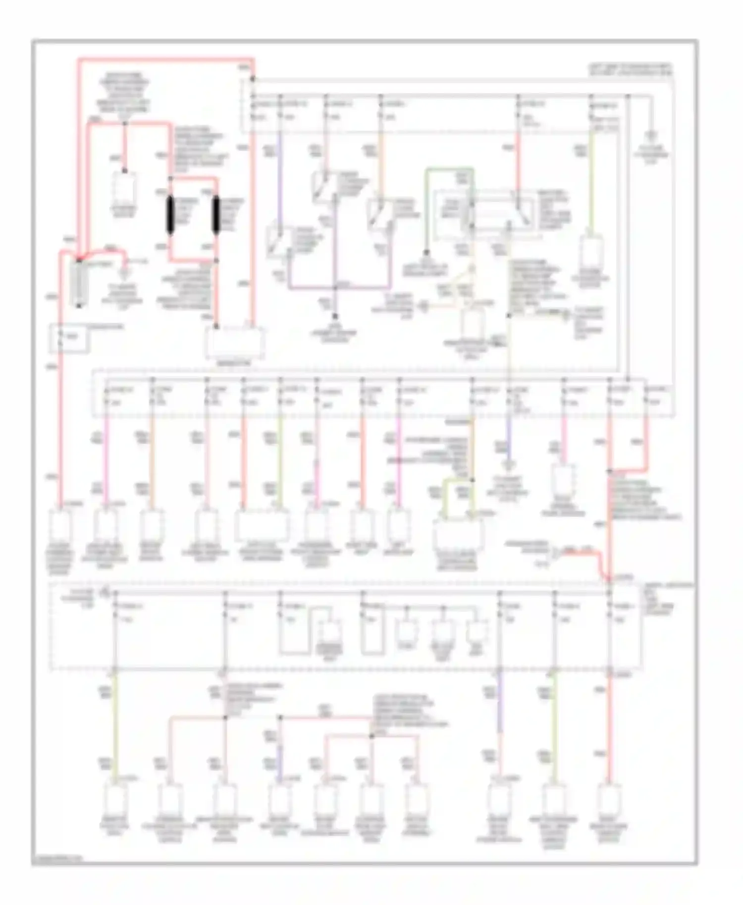 MKS Lincoln I (2008-2012): Power distribution circuit (1 of 4)