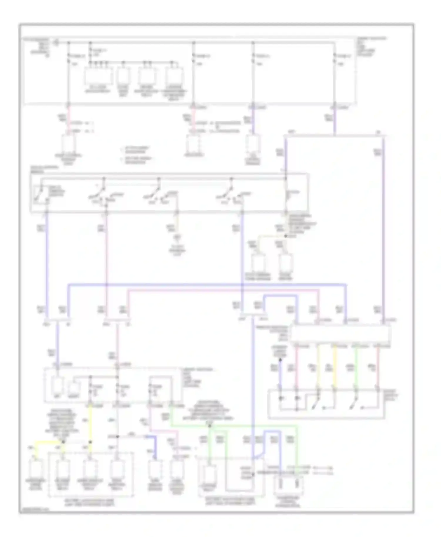MKS Lincoln I (2008-2012): Power distribution circuit (2 of 4)